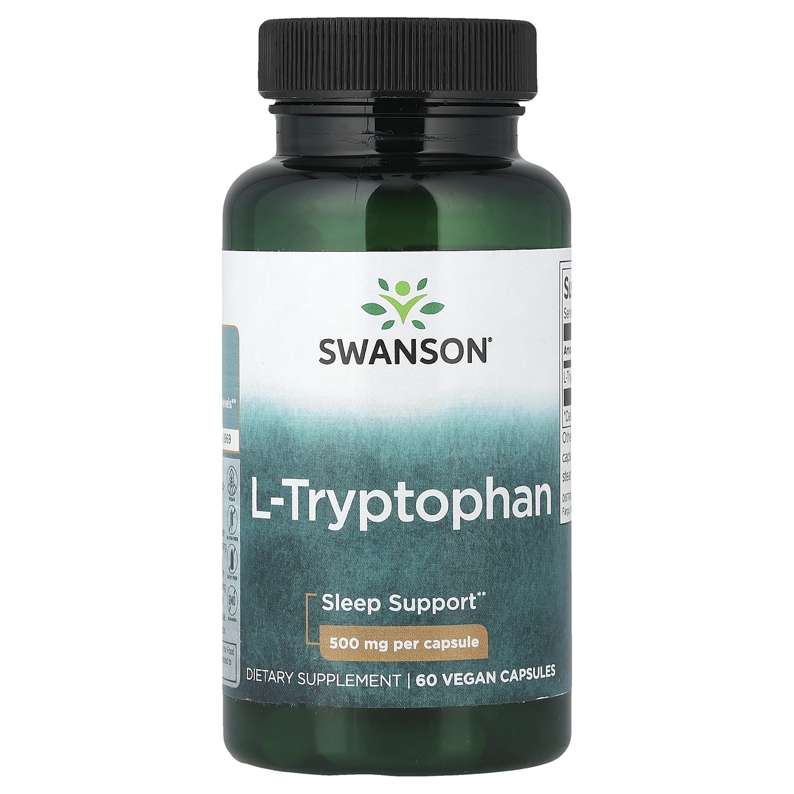 Swanson Vitamins L-Tryptophan – 60 gélules — Tunisie