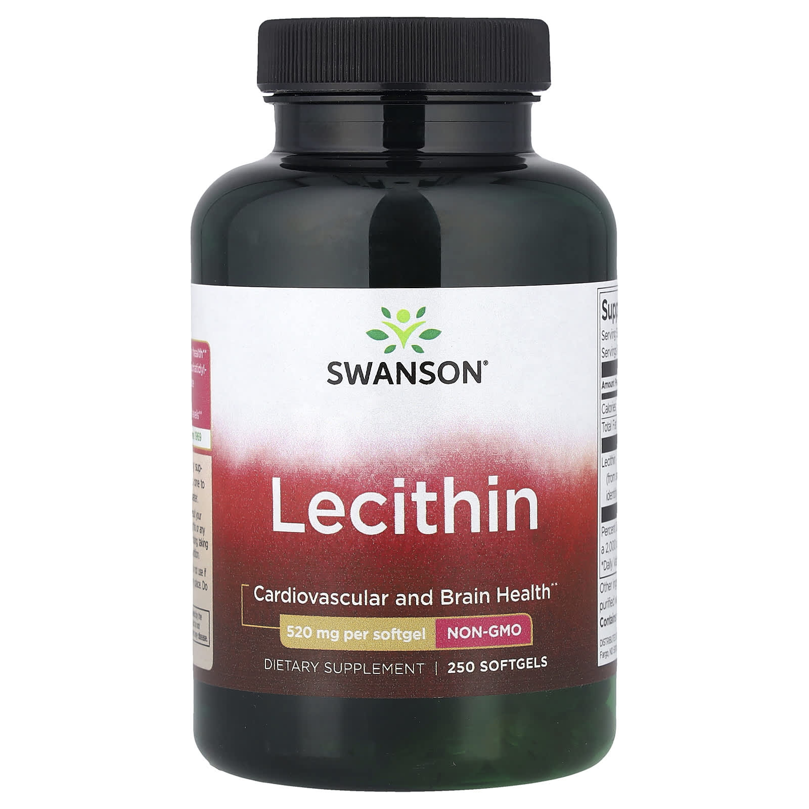 Swanson Vitamins Lecithin – 250 capsules molles — Tunisie