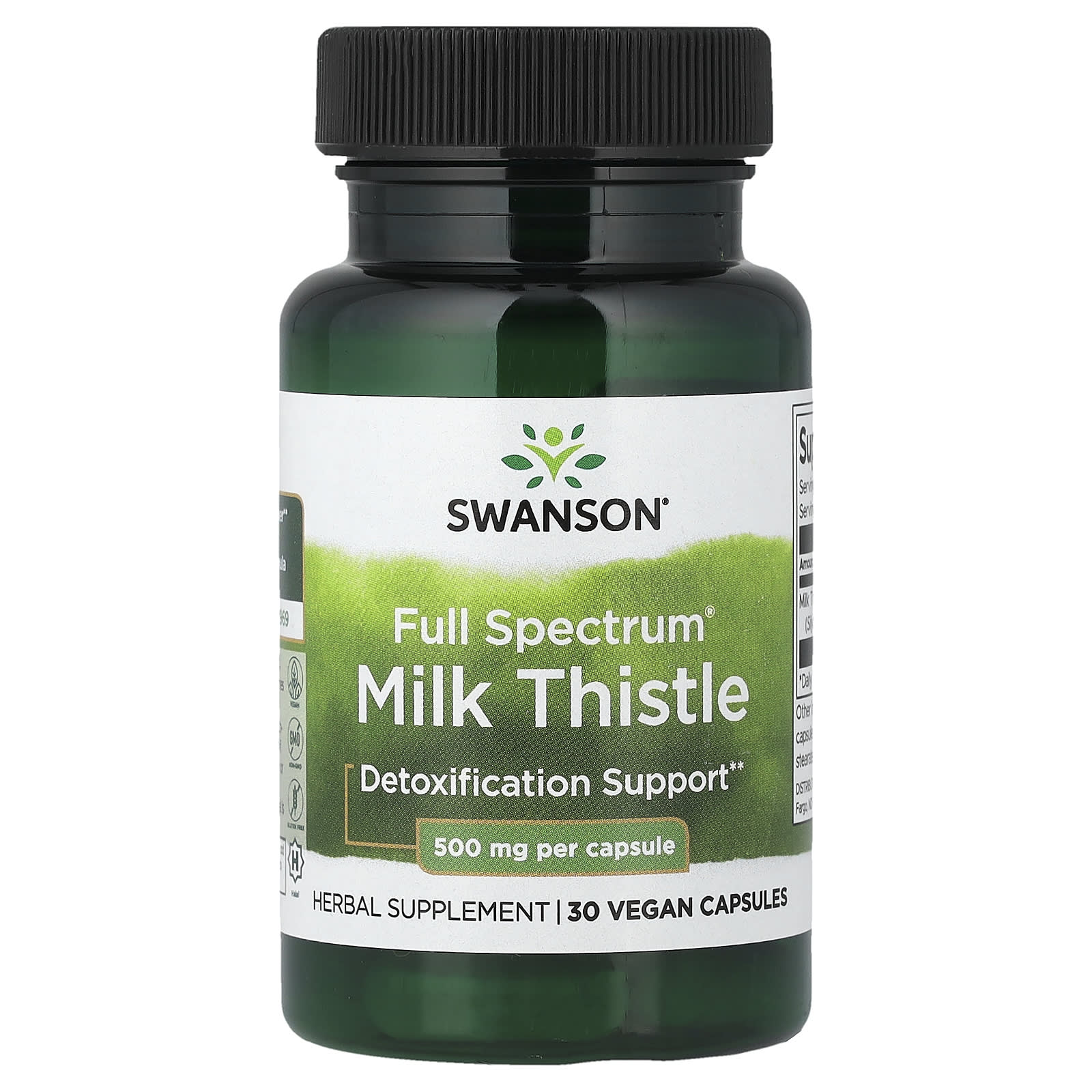 Swanson Vitamins Full Spectrum Milk Thistle – 30 gélules véganes — Tunisie