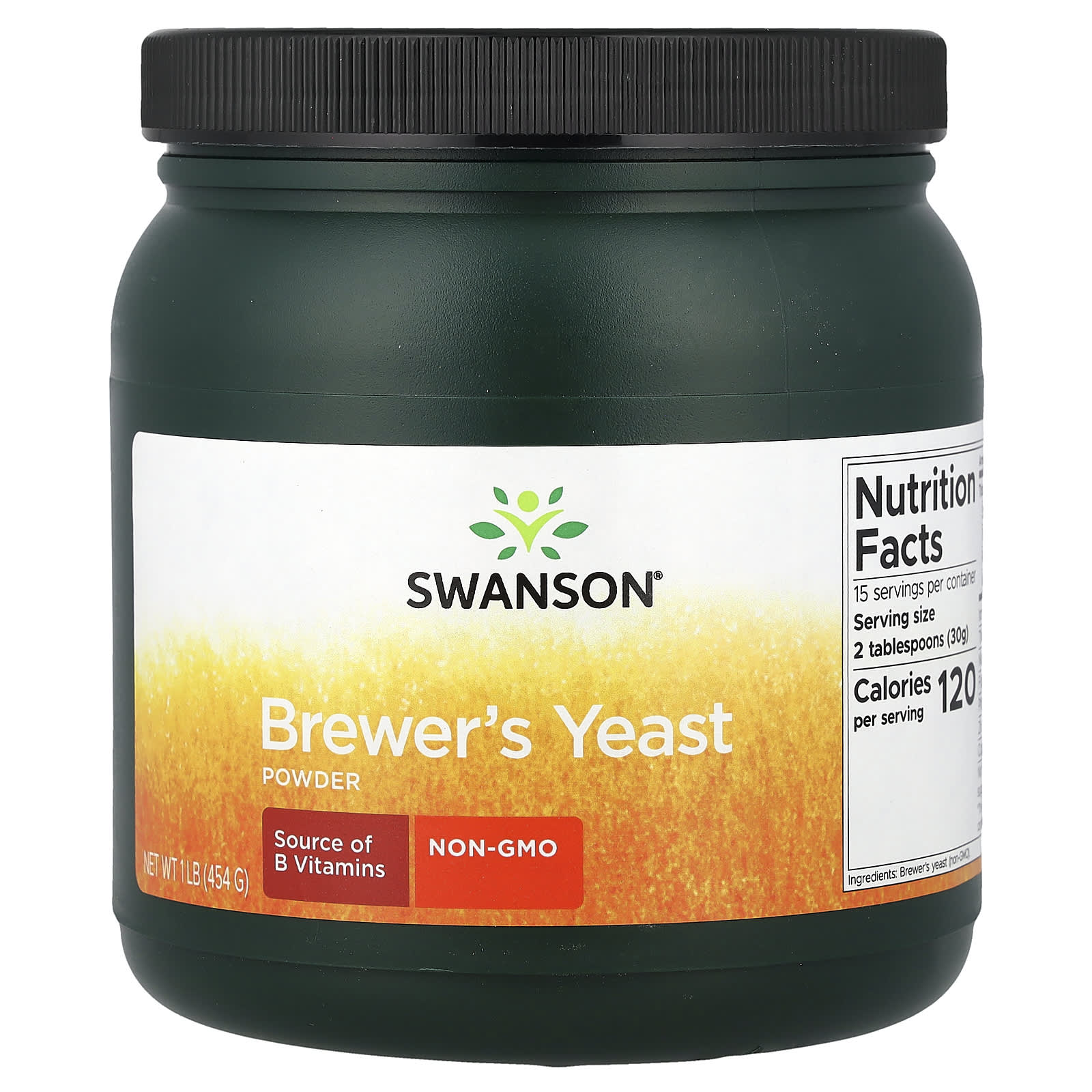 Swanson Vitamins Brewer's Yeast Powder – 454 g — Tunisie