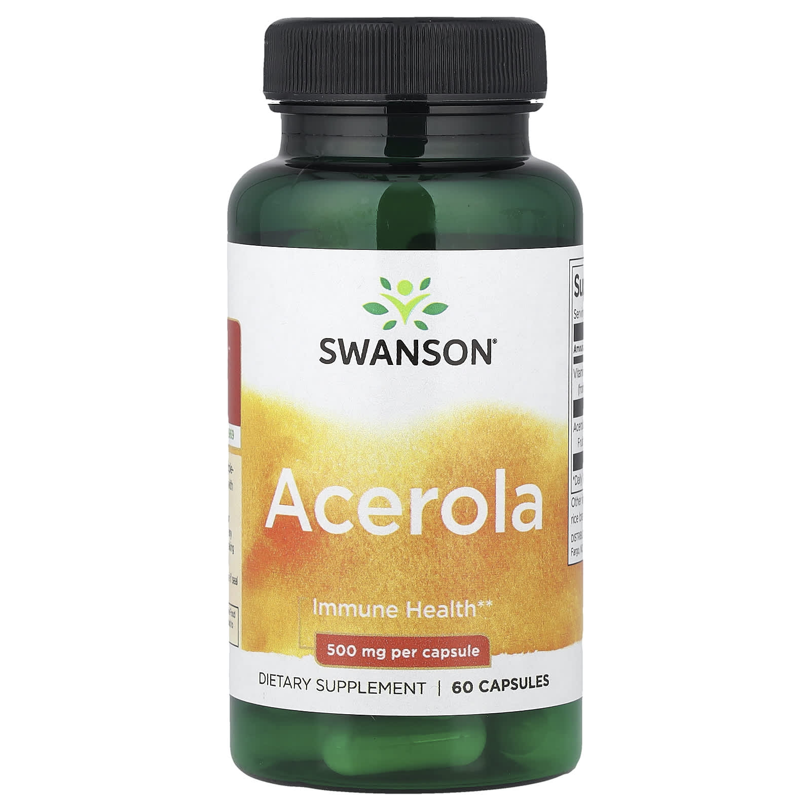 Swanson Vitamins Acerola – 60 gélules — Tunisie