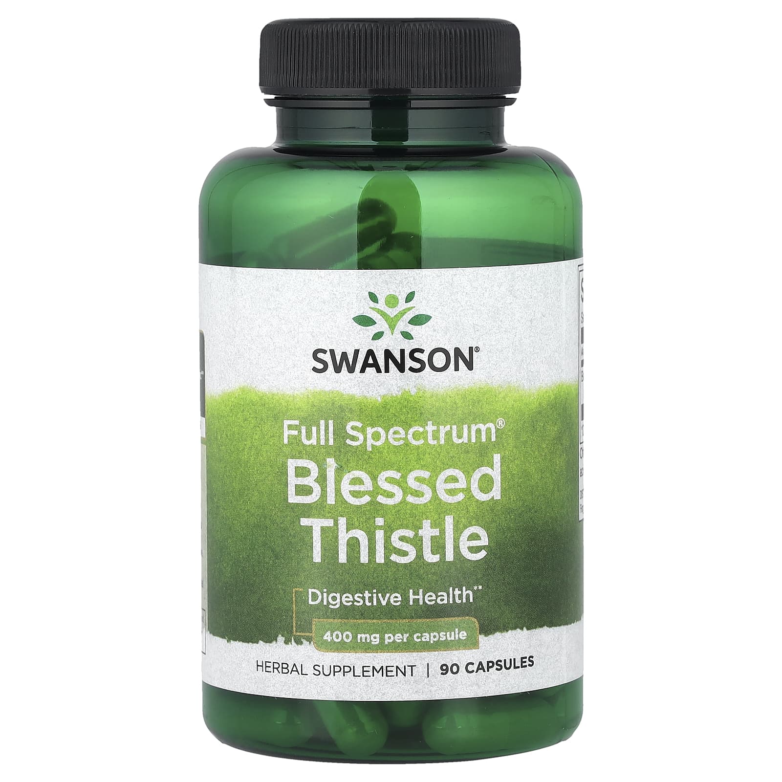 Swanson Vitamins Full Spectrum, Blessed Thistle – 90 gélules — Tunisie