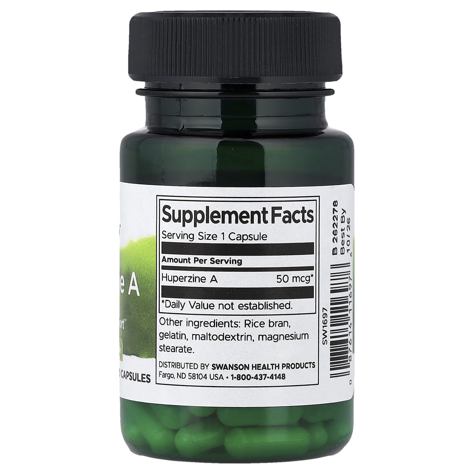 Swanson Vitamins Huperzine A – 60 gélules — photo 2 sur 2