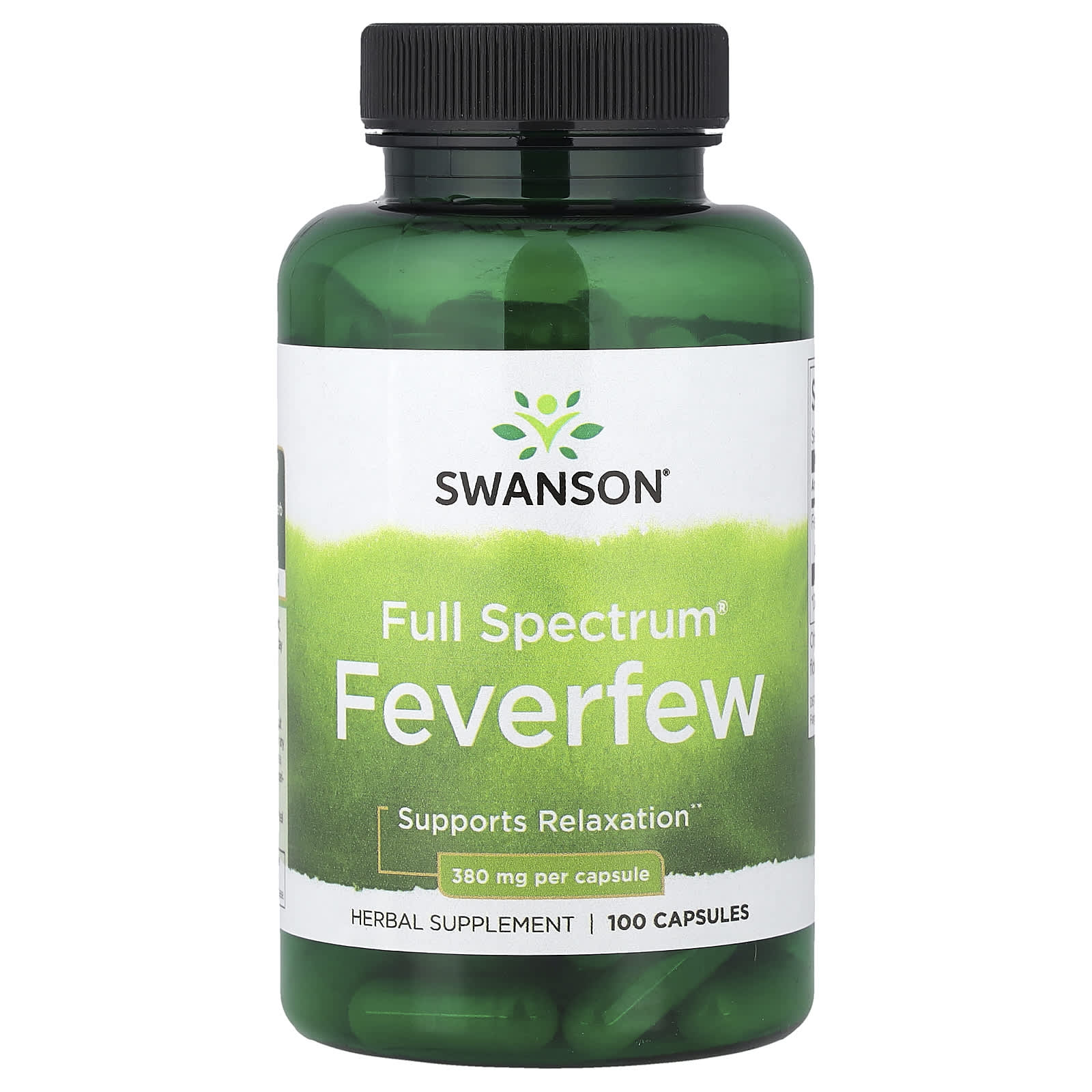 Swanson Vitamins Full Spectrum Feverfew – 100 gélules — Tunisie