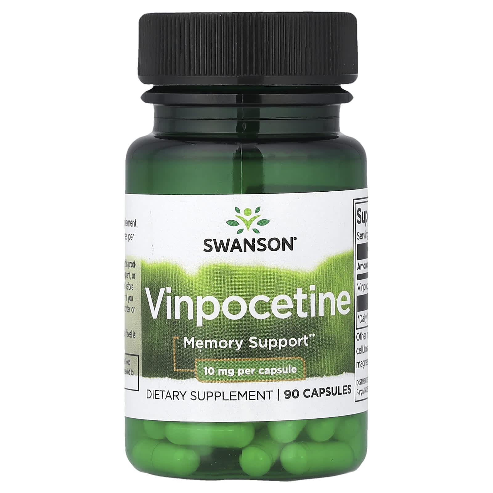 Swanson Vitamins Vinpocetine – 90 gélules — Tunisie