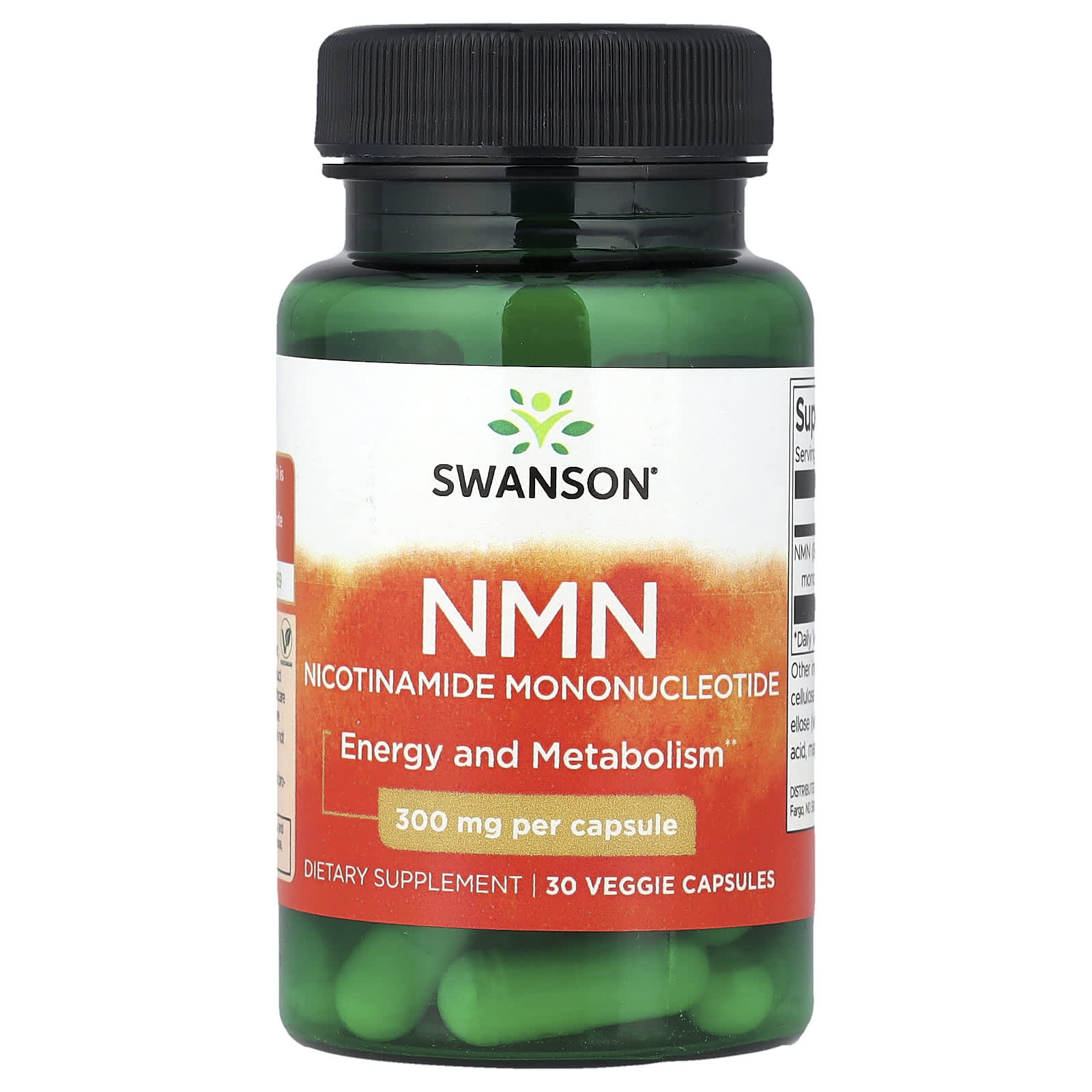 Swanson Vitamins NMN – 30 gélules végétales — Tunisie