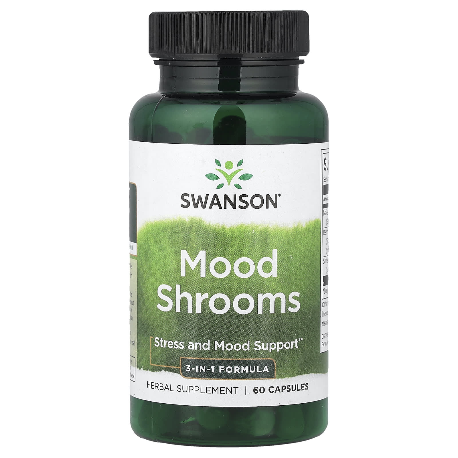 Swanson Vitamins Mood Shrooms – 60 gélules — Tunisie
