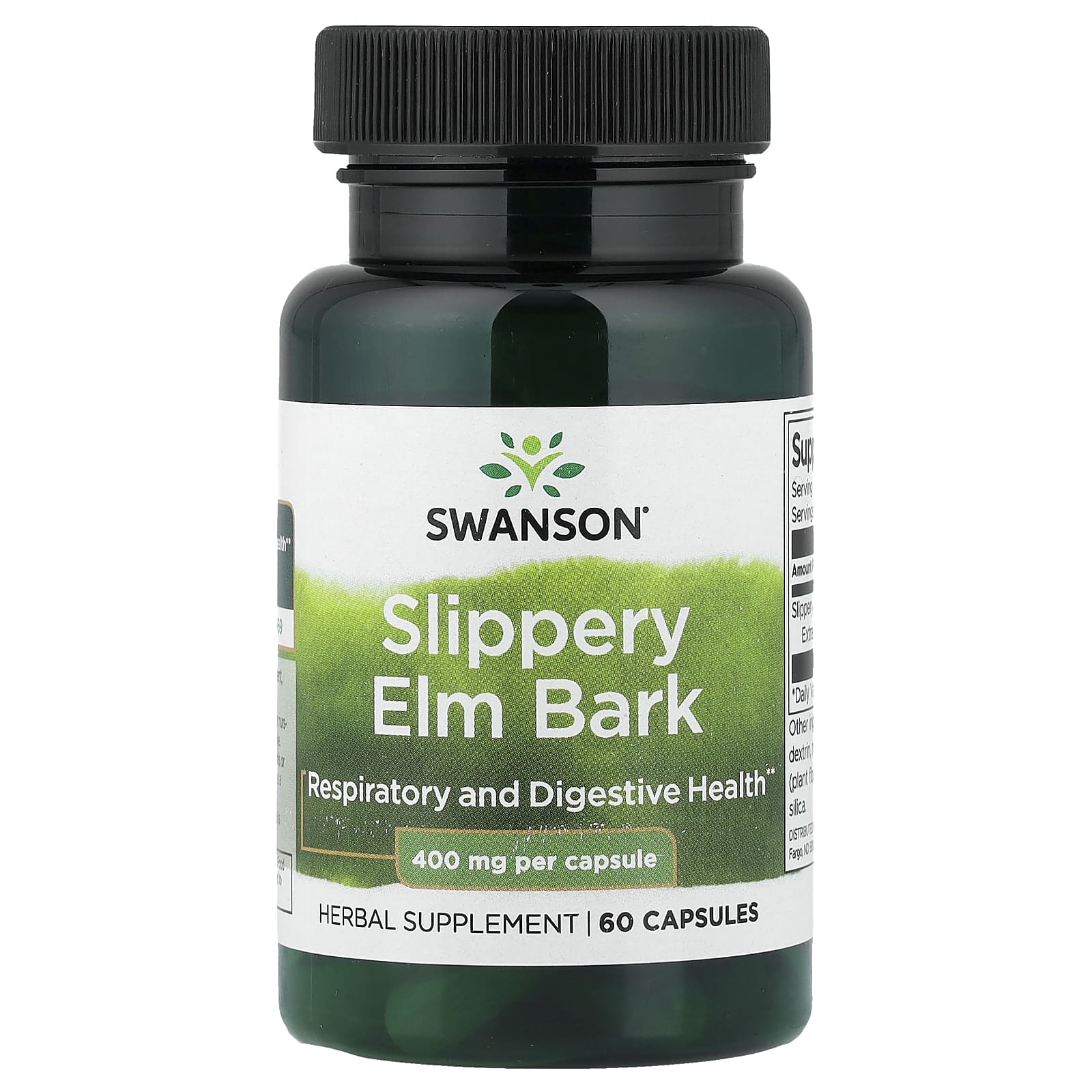 Swanson Vitamins Slippery Elm Bark – 60 gélules — Tunisie