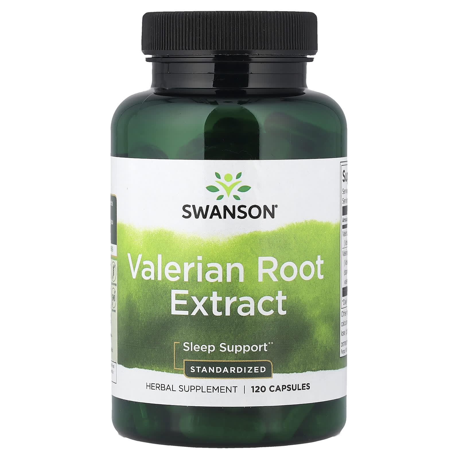 Swanson Vitamins Valerian Root Extract, Standardized – 120 gélules — Tunisie