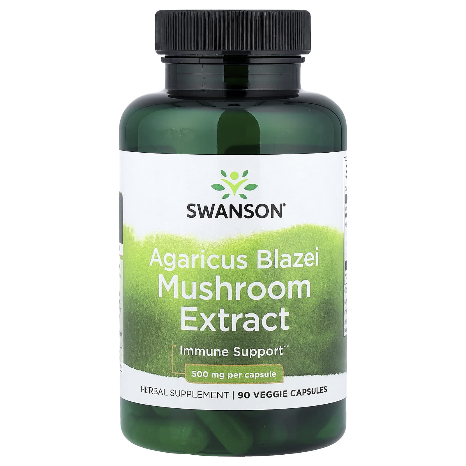 Swanson Vitamins Agaricus Blazei Mushroom Extract – 90 gélules végétales — Tunisie