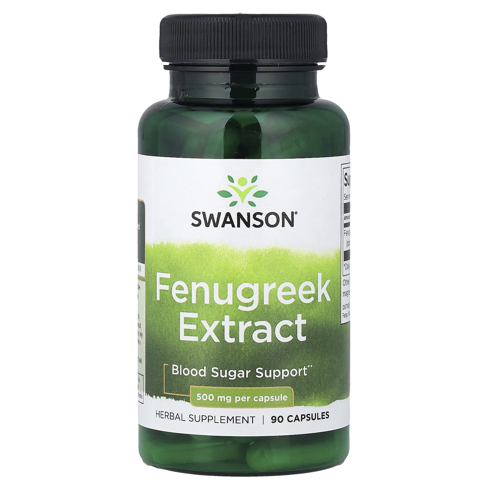 Swanson Vitamins Fenugreek Extract – 90 gélules — Tunisie
