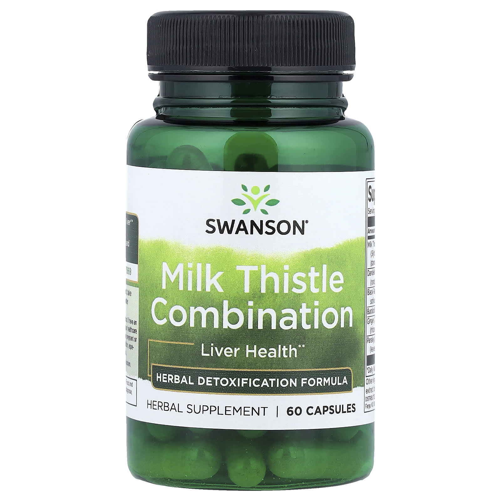 Swanson Vitamins Milk Thistle Combination – 60 gélules — Tunisie