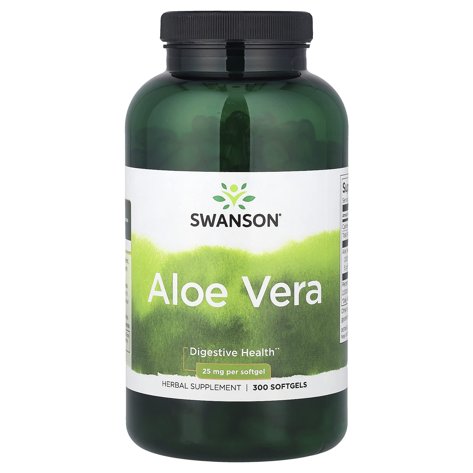 Swanson Vitamins Aloe Vera – 300 capsules molles — Tunisie