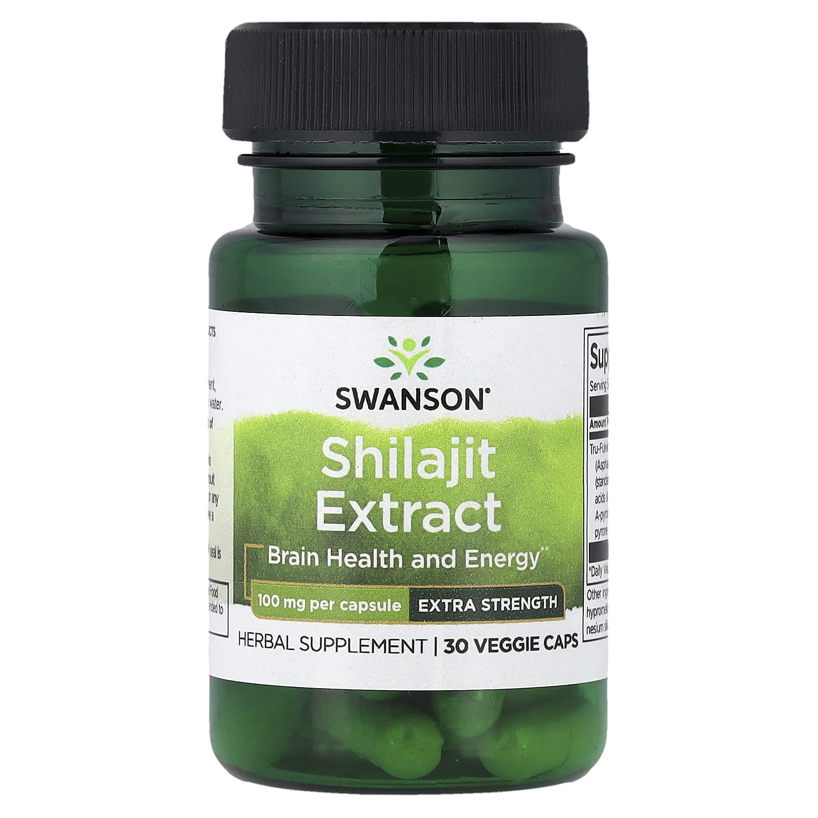 Swanson Vitamins Shilajit Extract – 30 gélules végétales — Tunisie