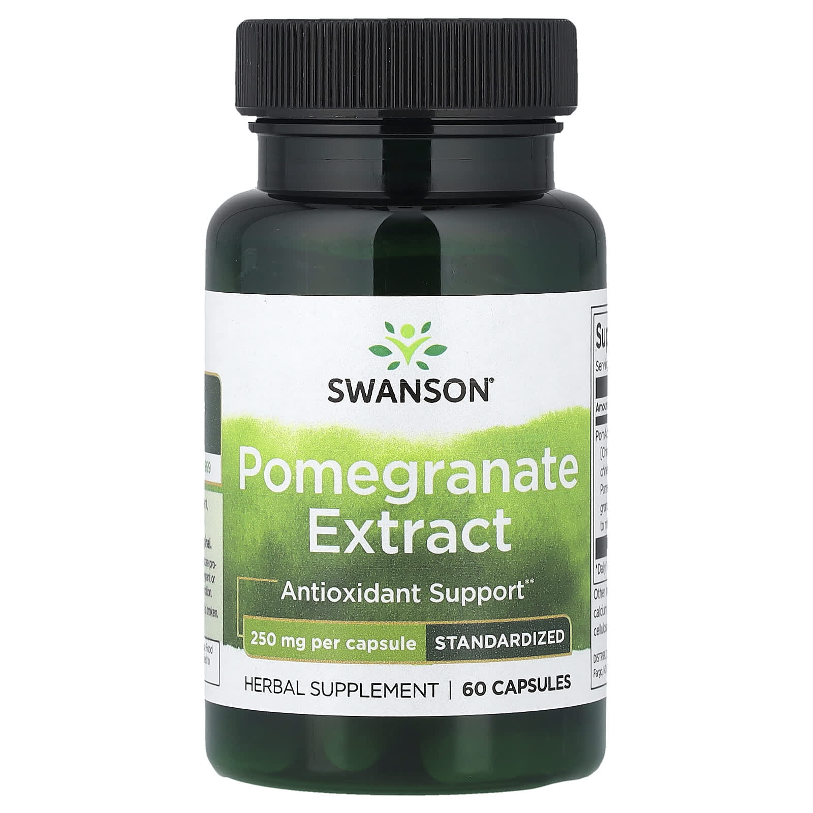 Swanson Vitamins Pomegranate Extract, Standardized – 60 gélules — Tunisie