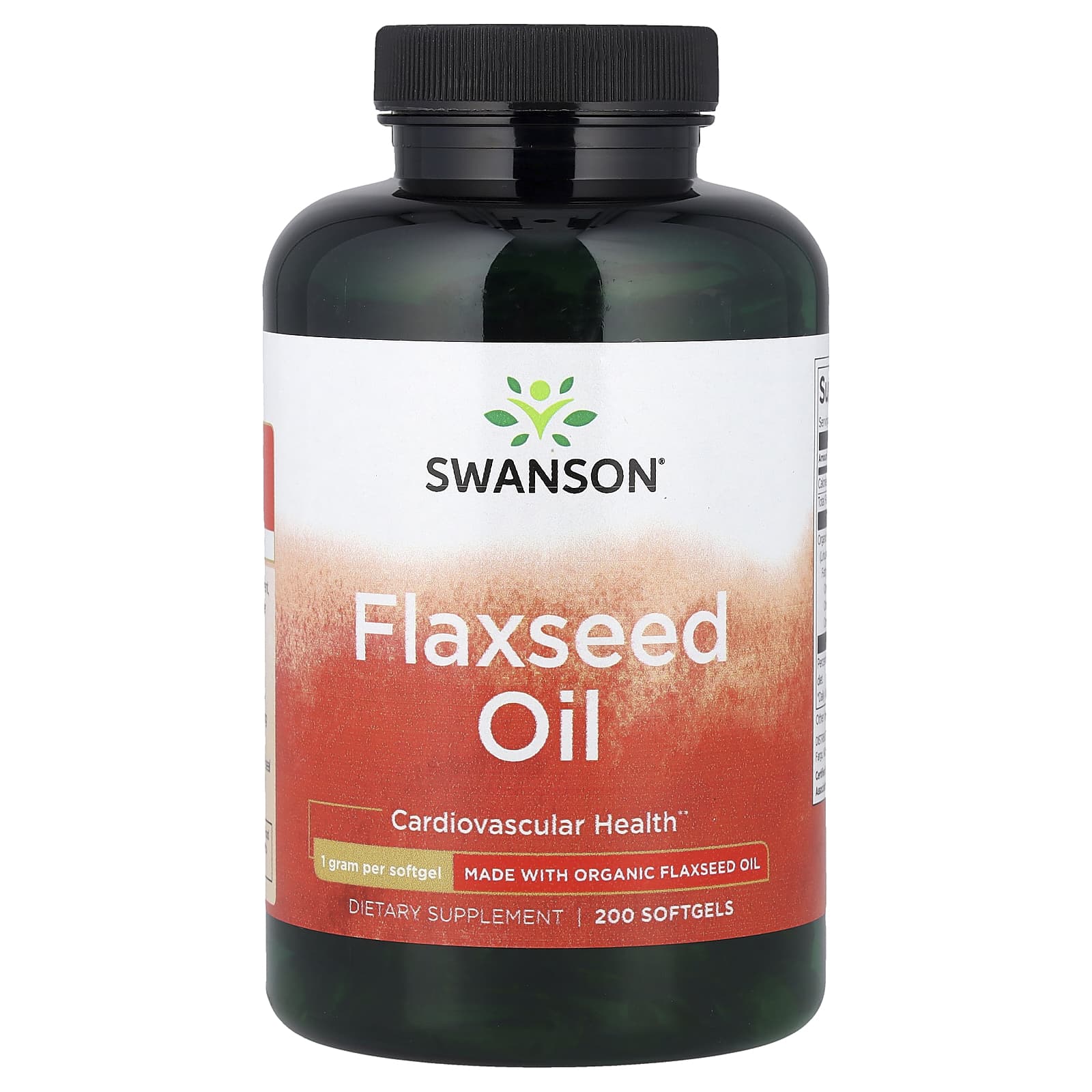 Swanson Vitamins Flaxseed Oil – 1 g — Tunisie
