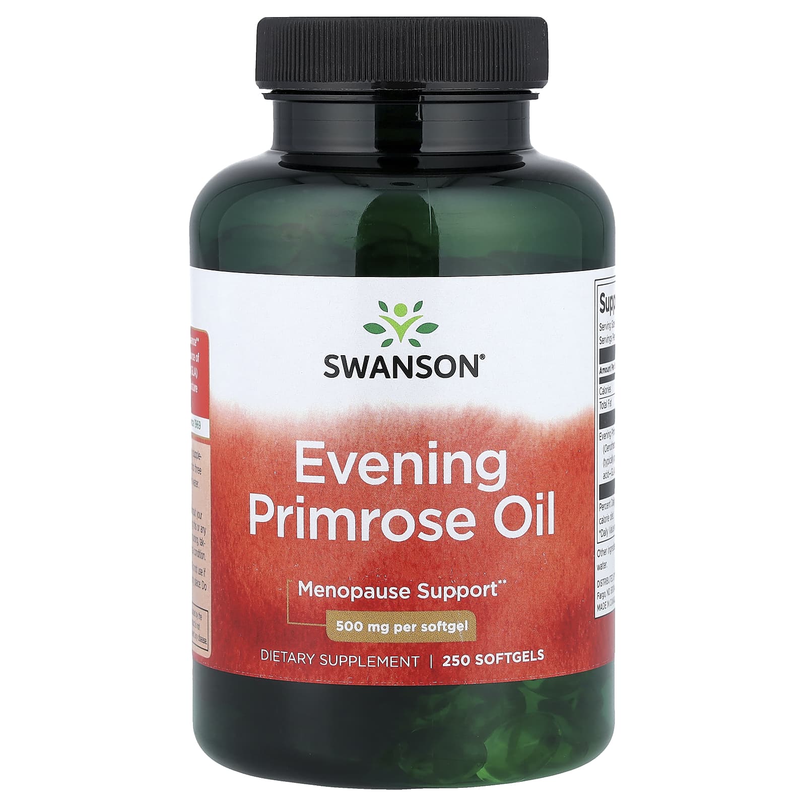 Swanson Vitamins Evening Primrose Oil – 250 capsules molles — Tunisie