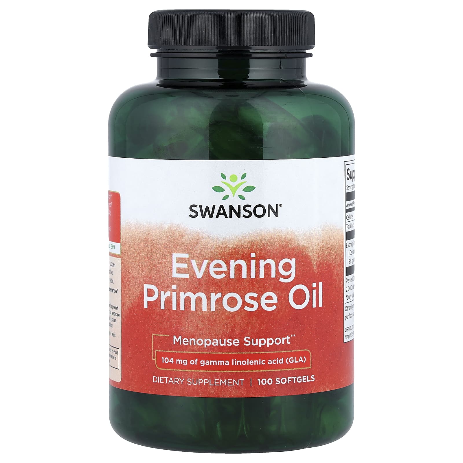 Swanson Vitamins Evening Primrose Oil – 100 capsules molles — Tunisie