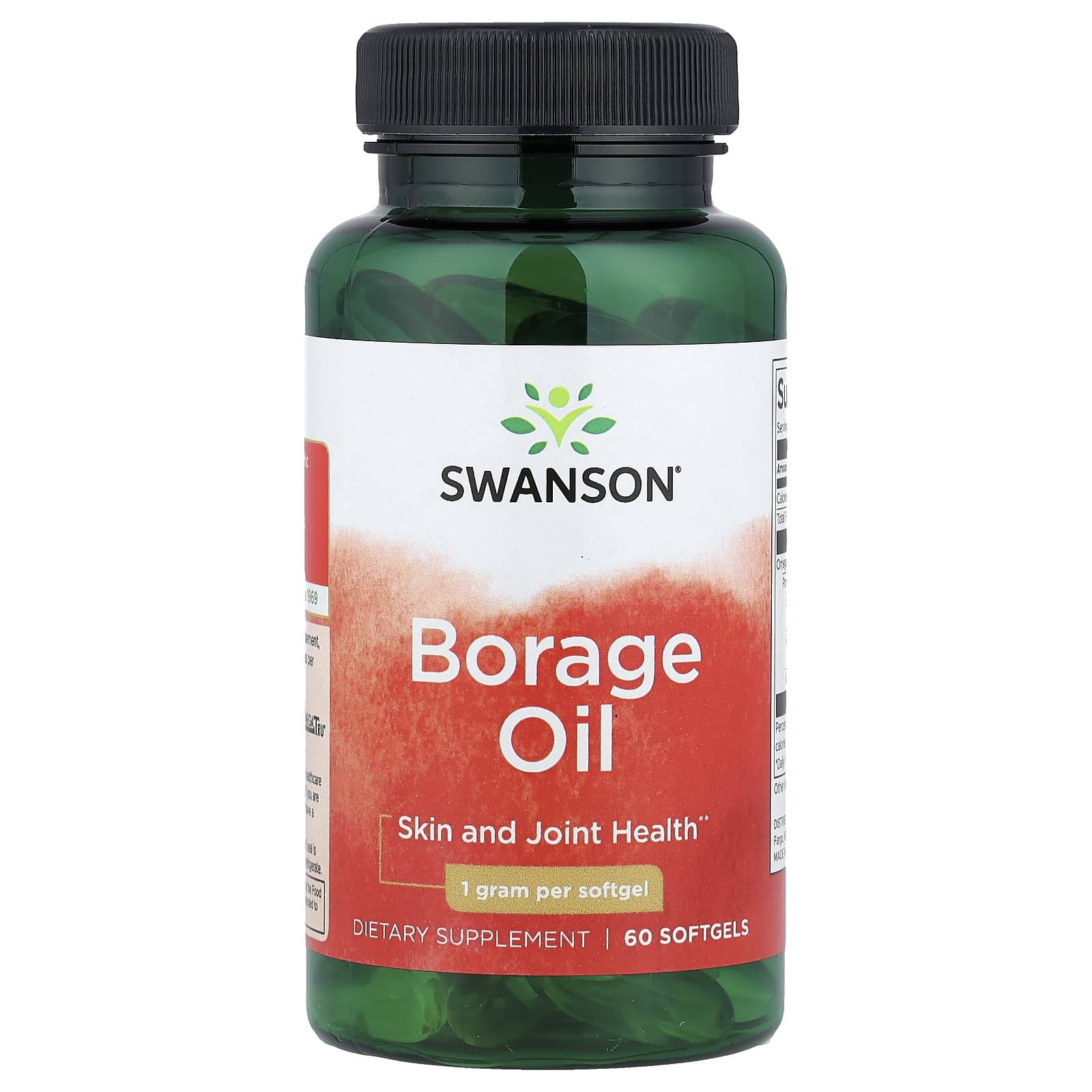 Swanson Vitamins Borage Oil – 1 g — Tunisie