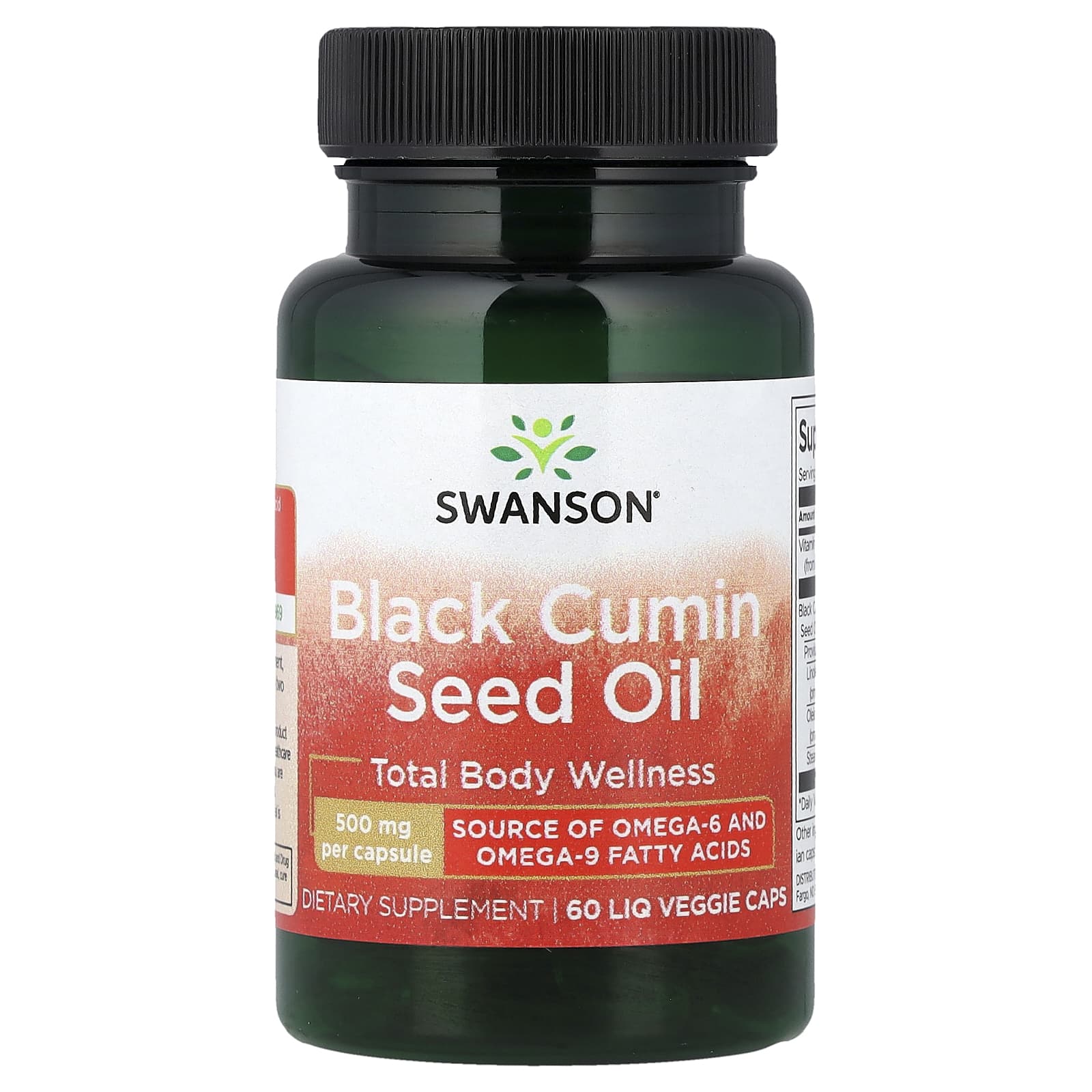 Swanson Vitamins Black Cumin Seed Oil, 60 Liq Veggie Caps — Tunisie