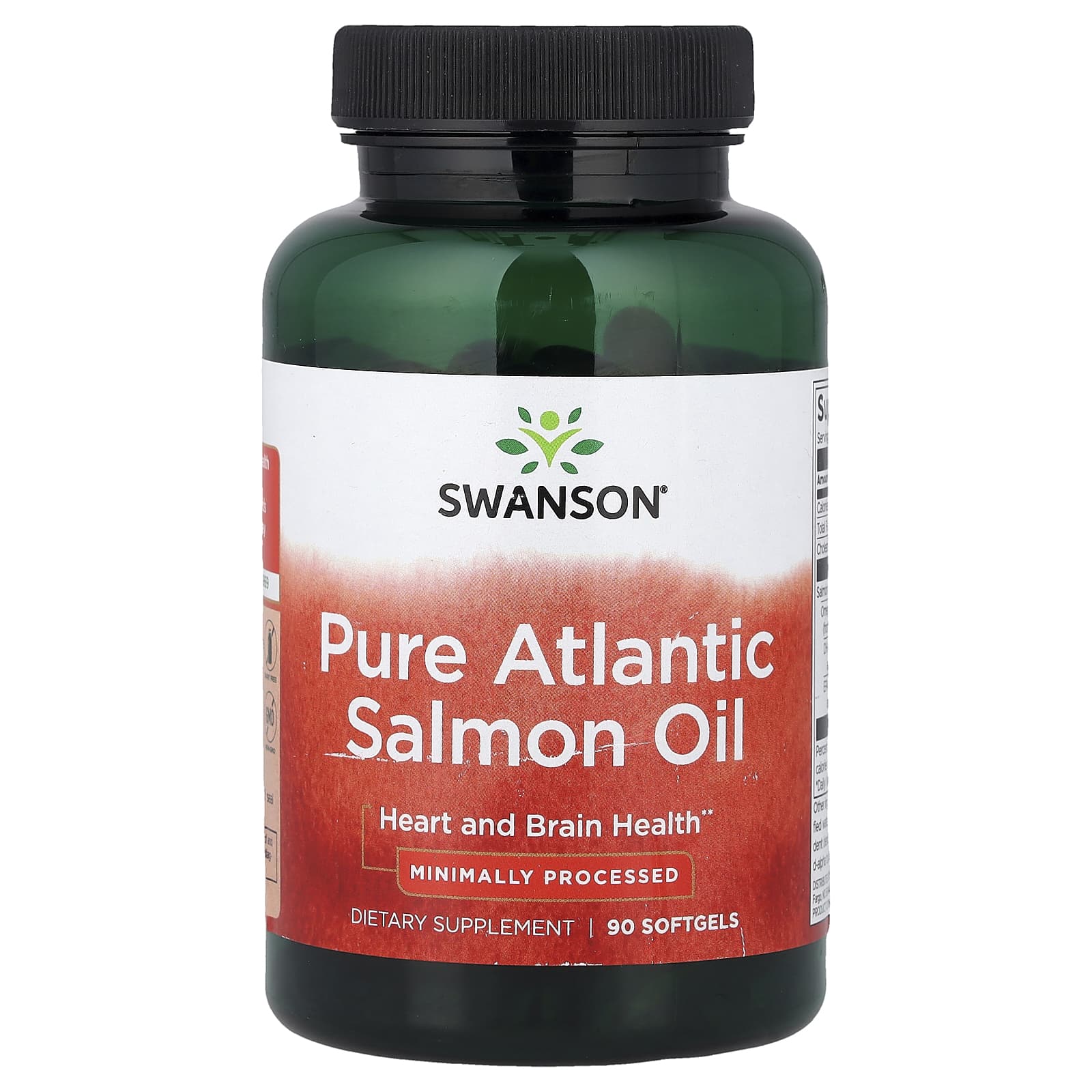 Swanson Vitamins Pure Atlantic Salmon Oil – 90 capsules molles — Tunisie