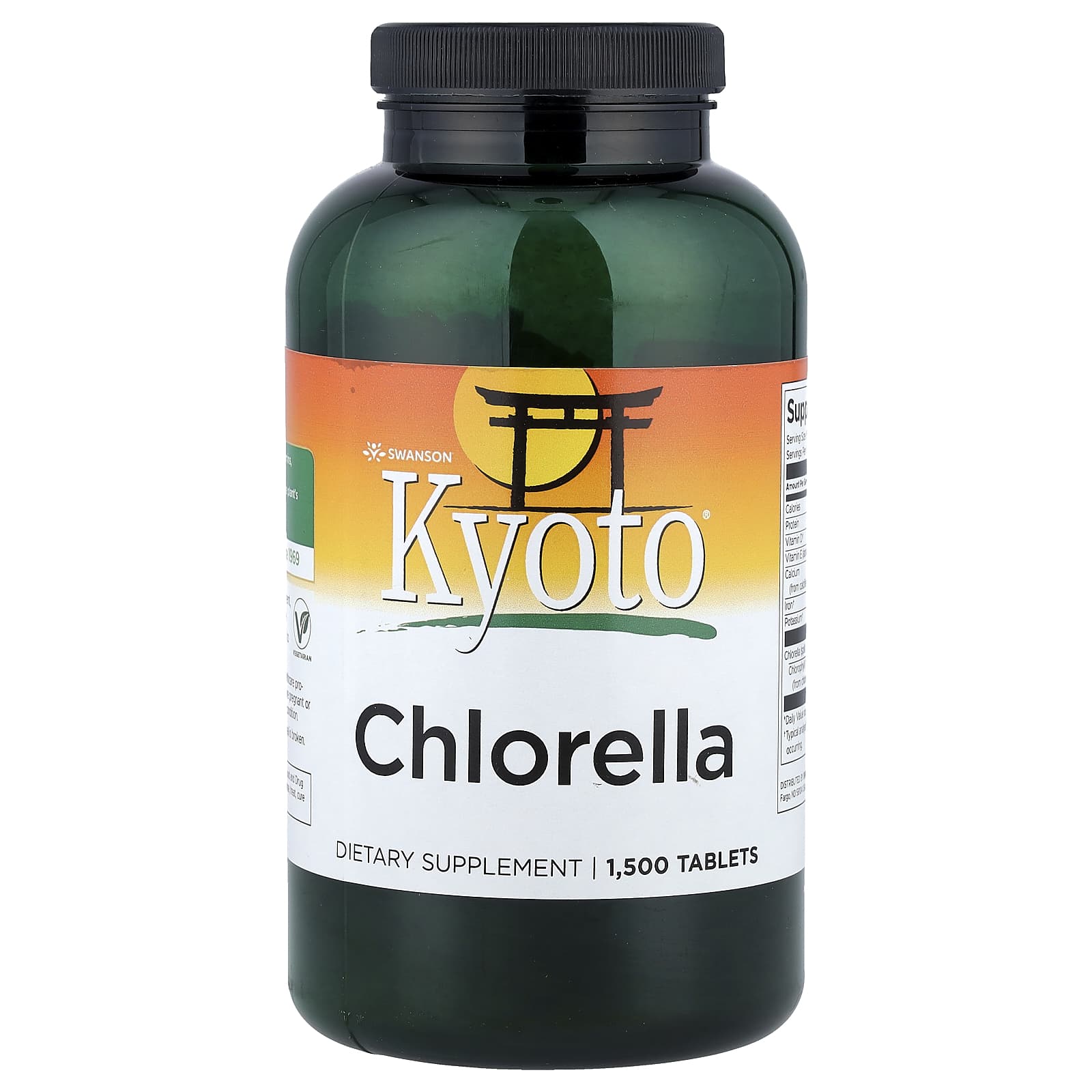 Swanson Vitamins Kyoto Chlorella – 1500 comprimés — Tunisie