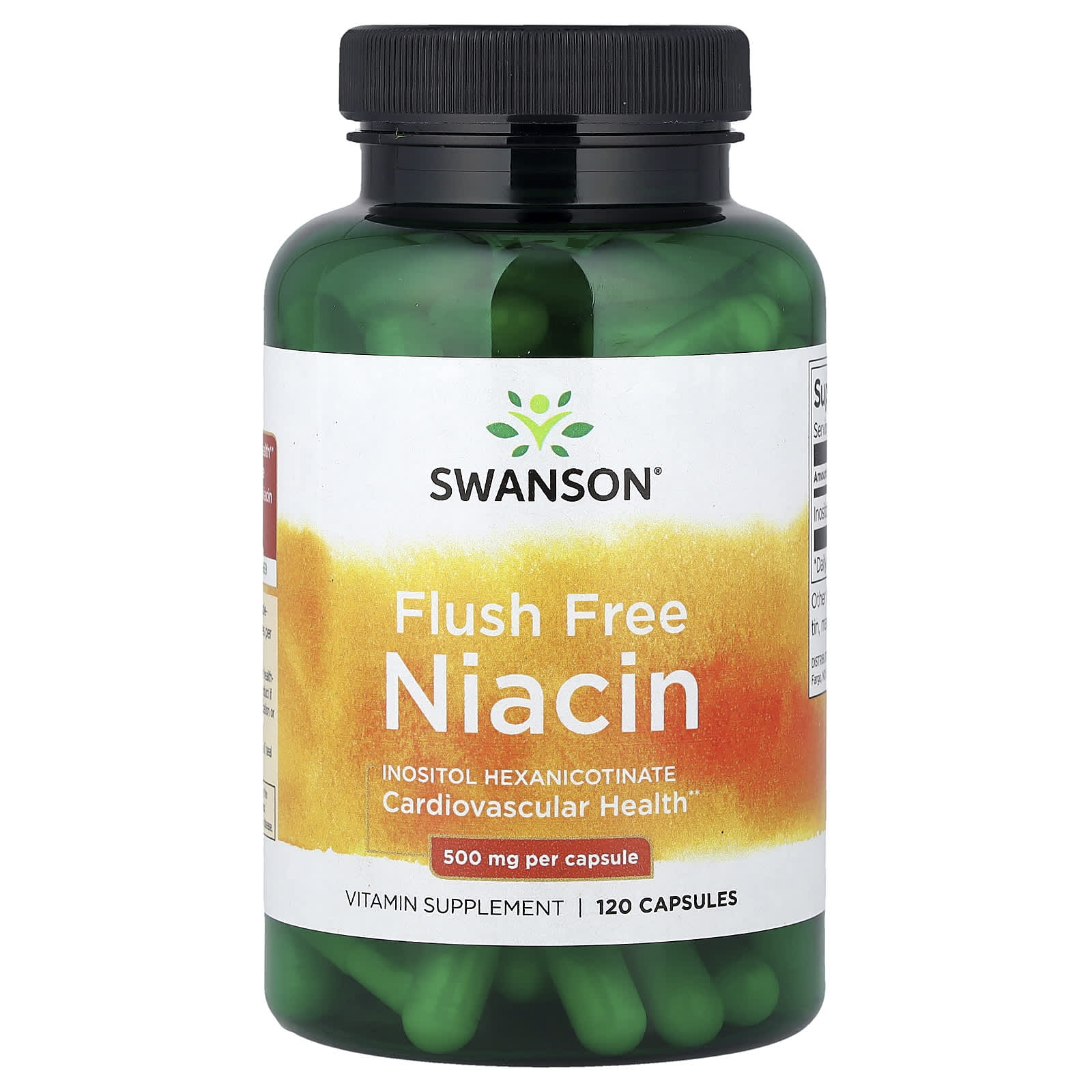 Swanson Vitamins Flush Free Niacin – 120 gélules — Tunisie