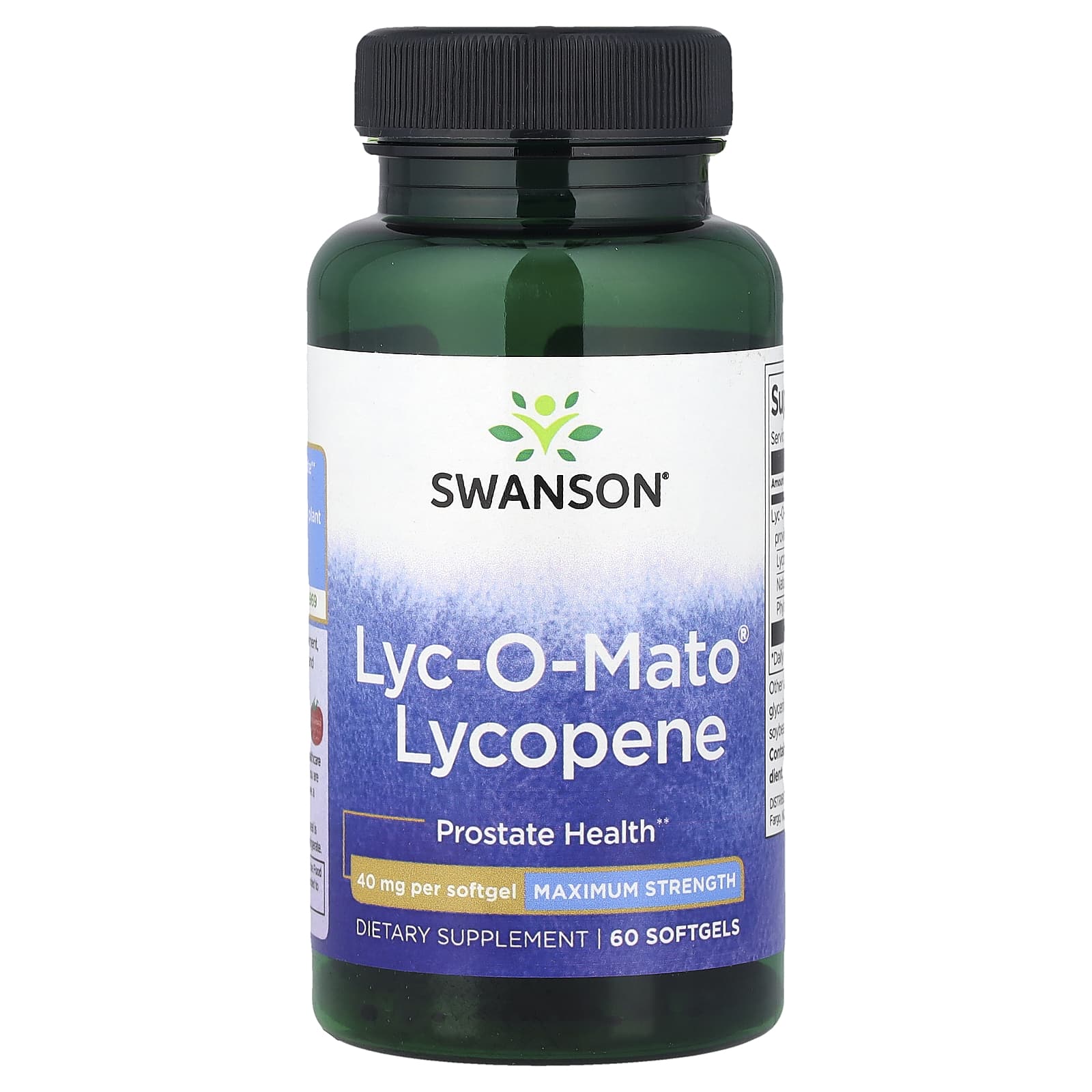 Swanson Vitamins Lyc-O-Mato Lycopene – 60 capsules molles — Tunisie