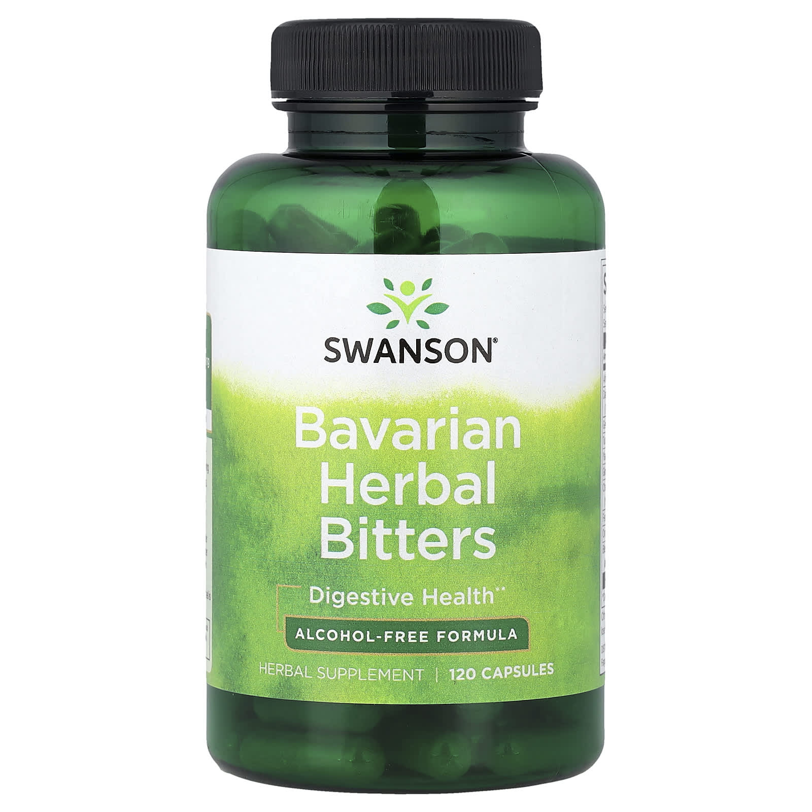 Swanson Vitamins Bavarian Herbal Bitters, Alcohol-Free – 120 gélules — Tunisie