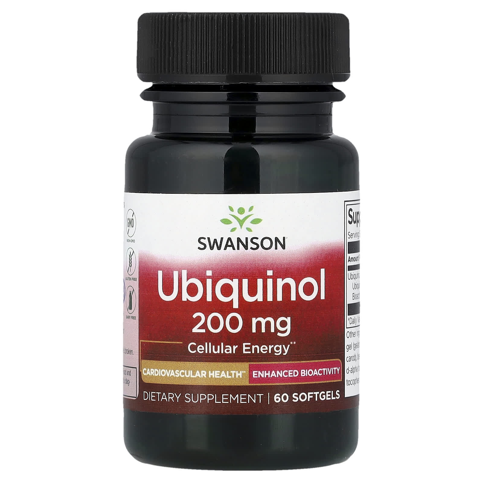 Swanson Vitamins Ubiquinol – 60 capsules molles — Tunisie