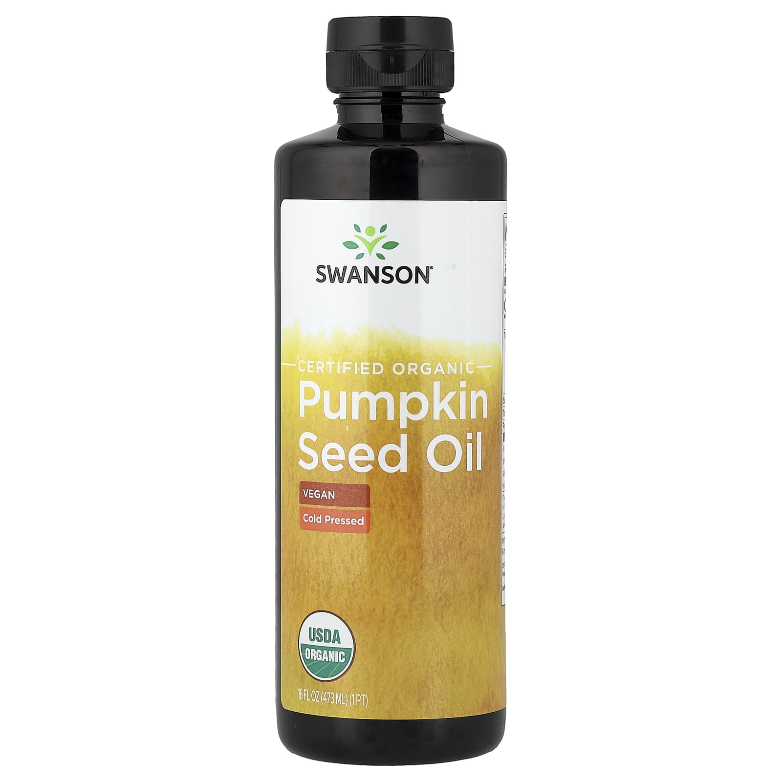 Swanson Vitamins Certified Organic Pumpkin Seed Oil – 473 ml — Tunisie