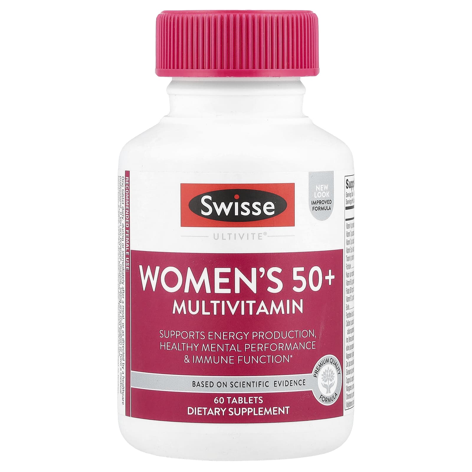 Swisse Women's 50+ Multivitamin – 60 comprimés — Tunisie