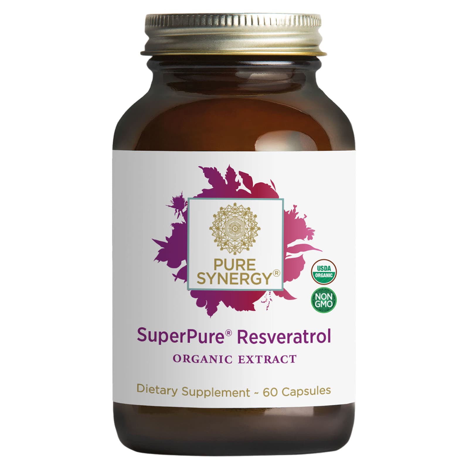 Pure Synergy SuperPure Resveratrol – 60 gélules — Tunisie