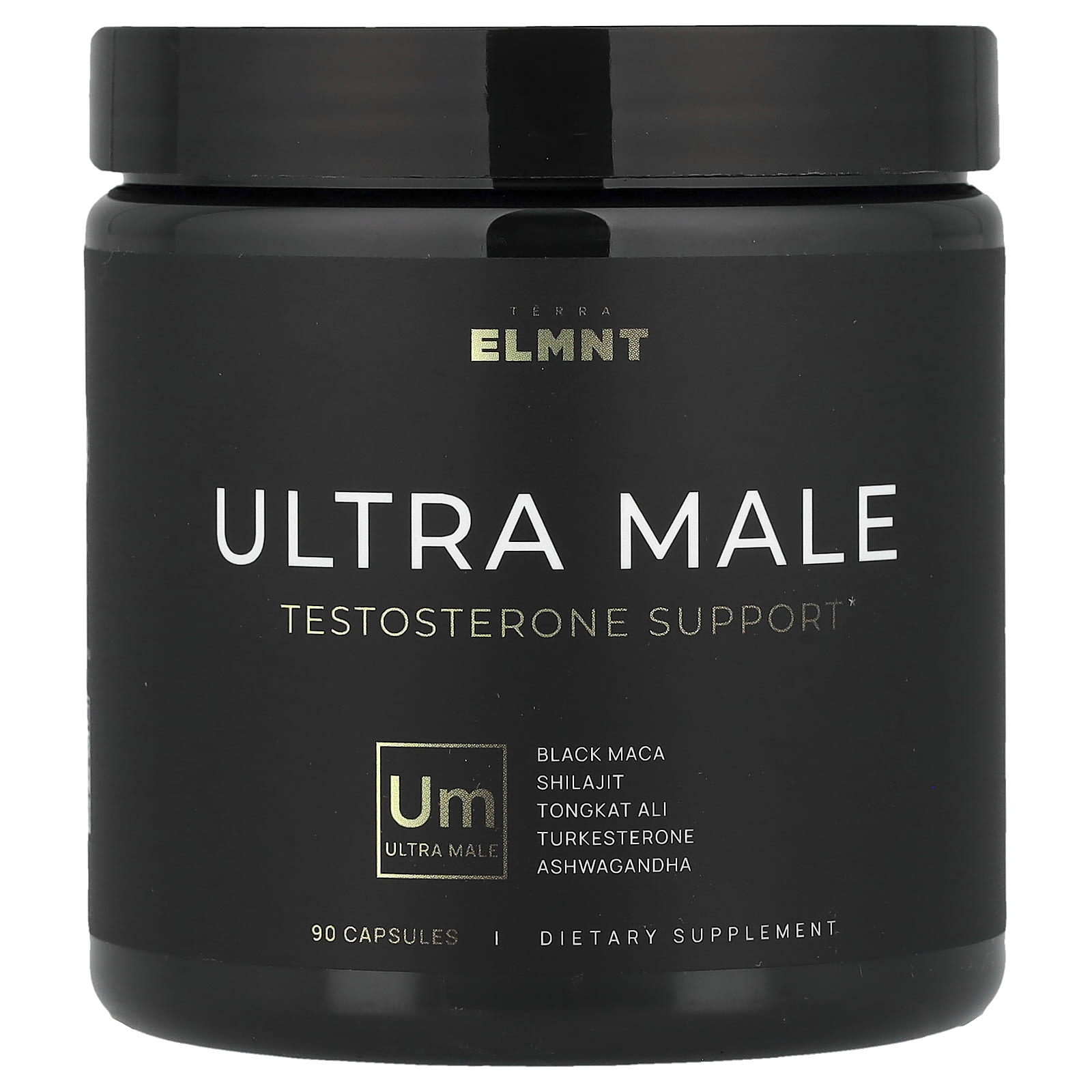 TERRA ELMNT Ultra Male, Testosterone Support – 90 gélules — Tunisie