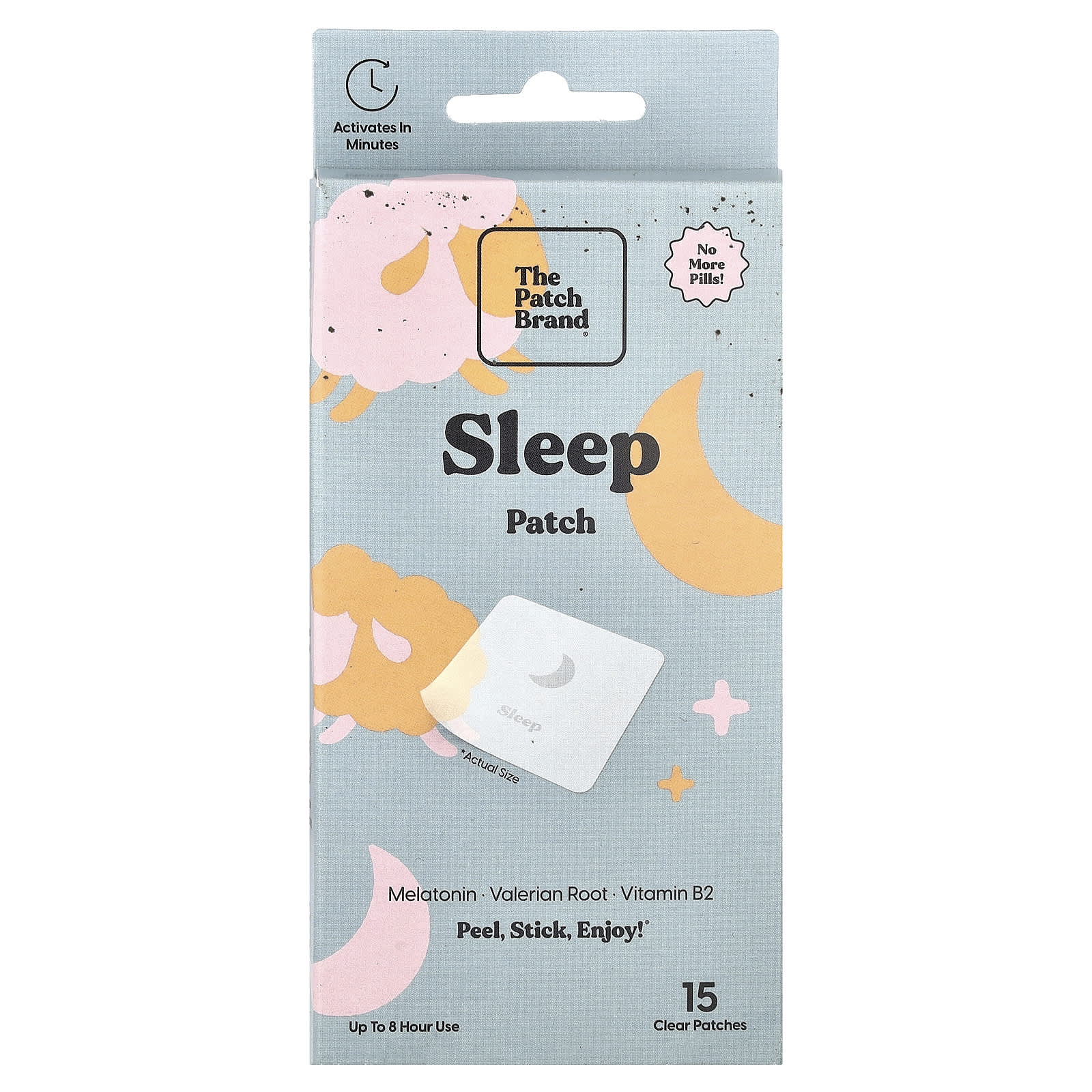 The Patch Brand Sleep Patch, 15 Clear Patches — Tunisie