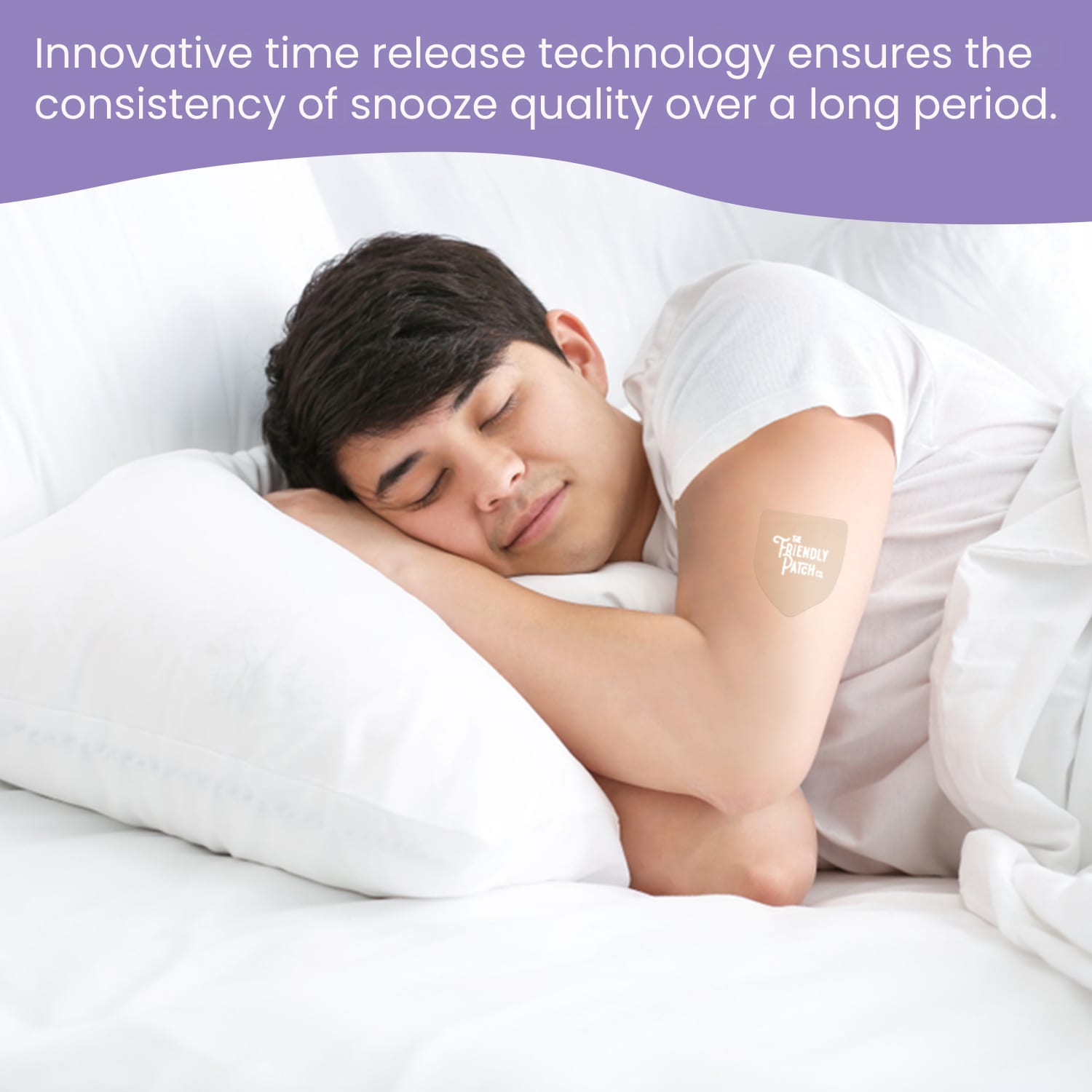 The Friendly Patch Snoozzze, Melatonin Sleep Patch, 8 Patches — étiquette 5
