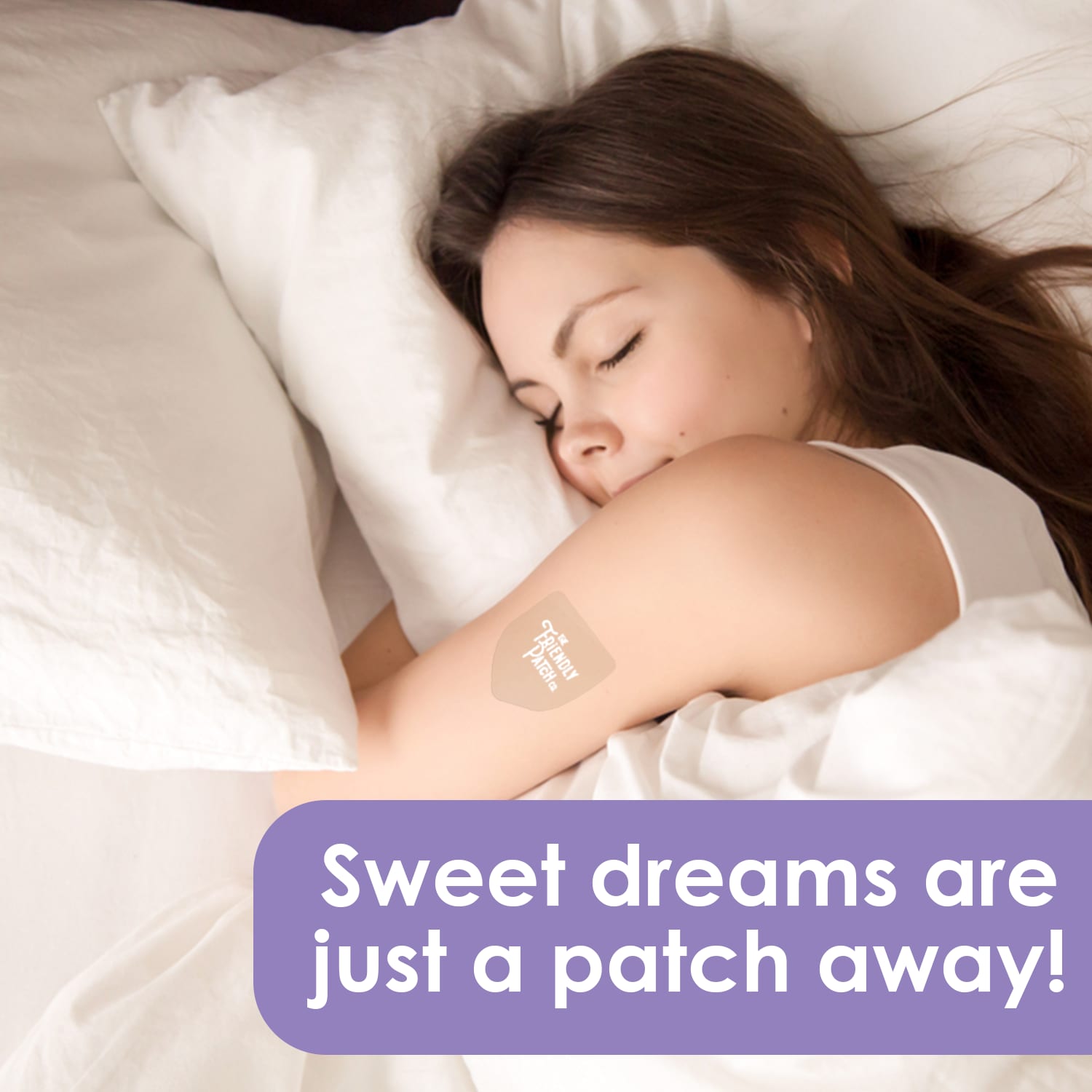 The Friendly Patch Snoozzze, Melatonin Sleep Patch, 8 Patches — étiquette 2