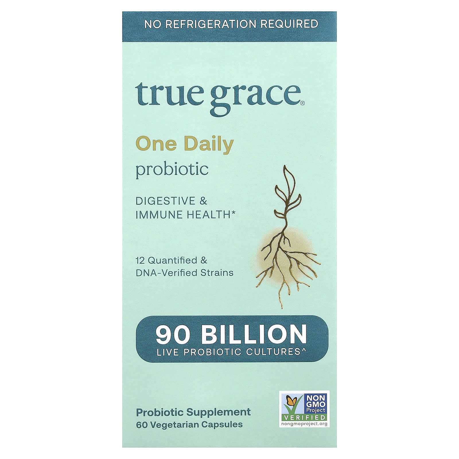 True Grace One Daily Probiotic – 60 gélules végétales — Tunisie