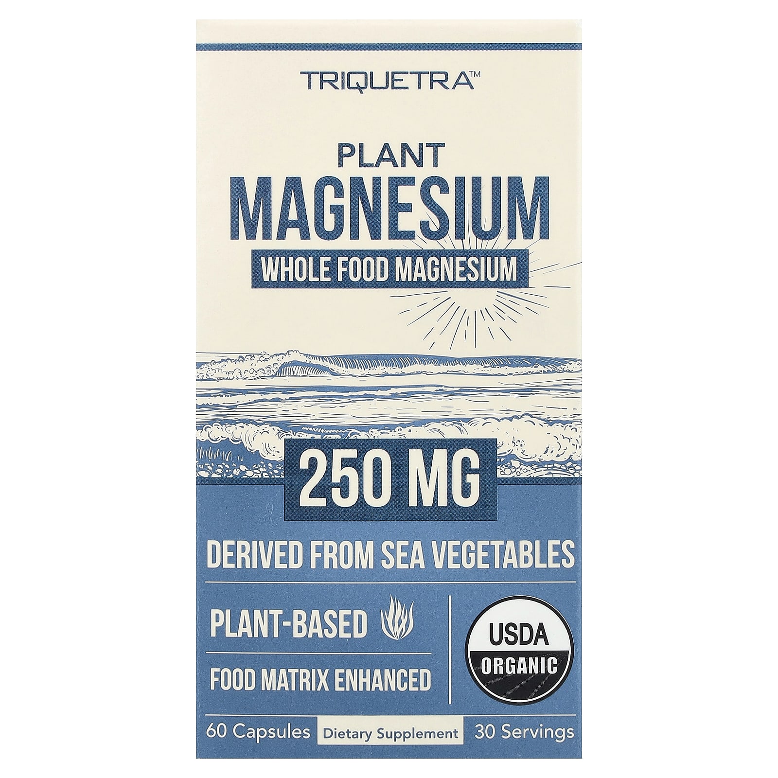 Triquetra Health Plant Magnesium – 60 gélules — Tunisie