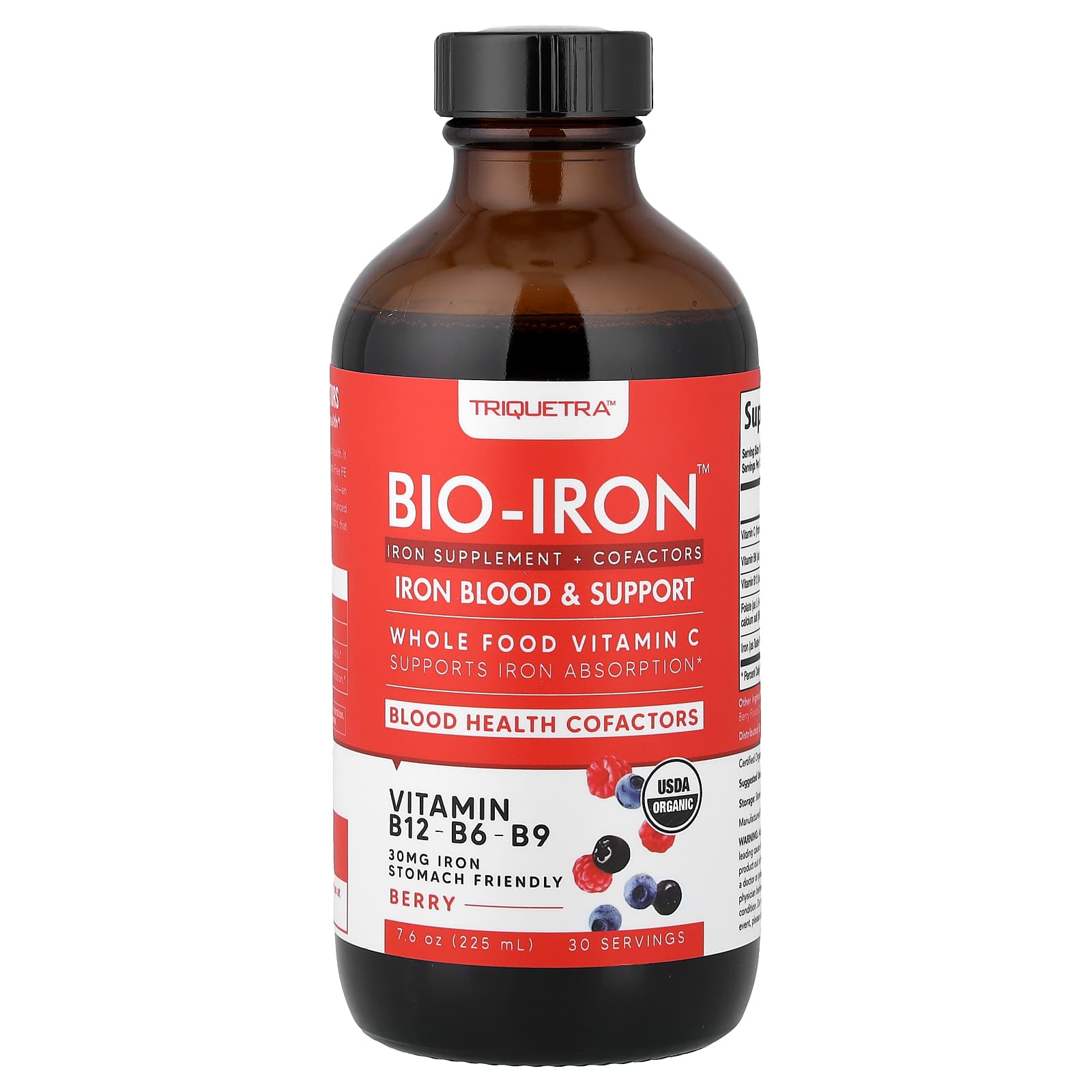 Triquetra Health Bio-Iron – Berry – 225 ml — Tunisie