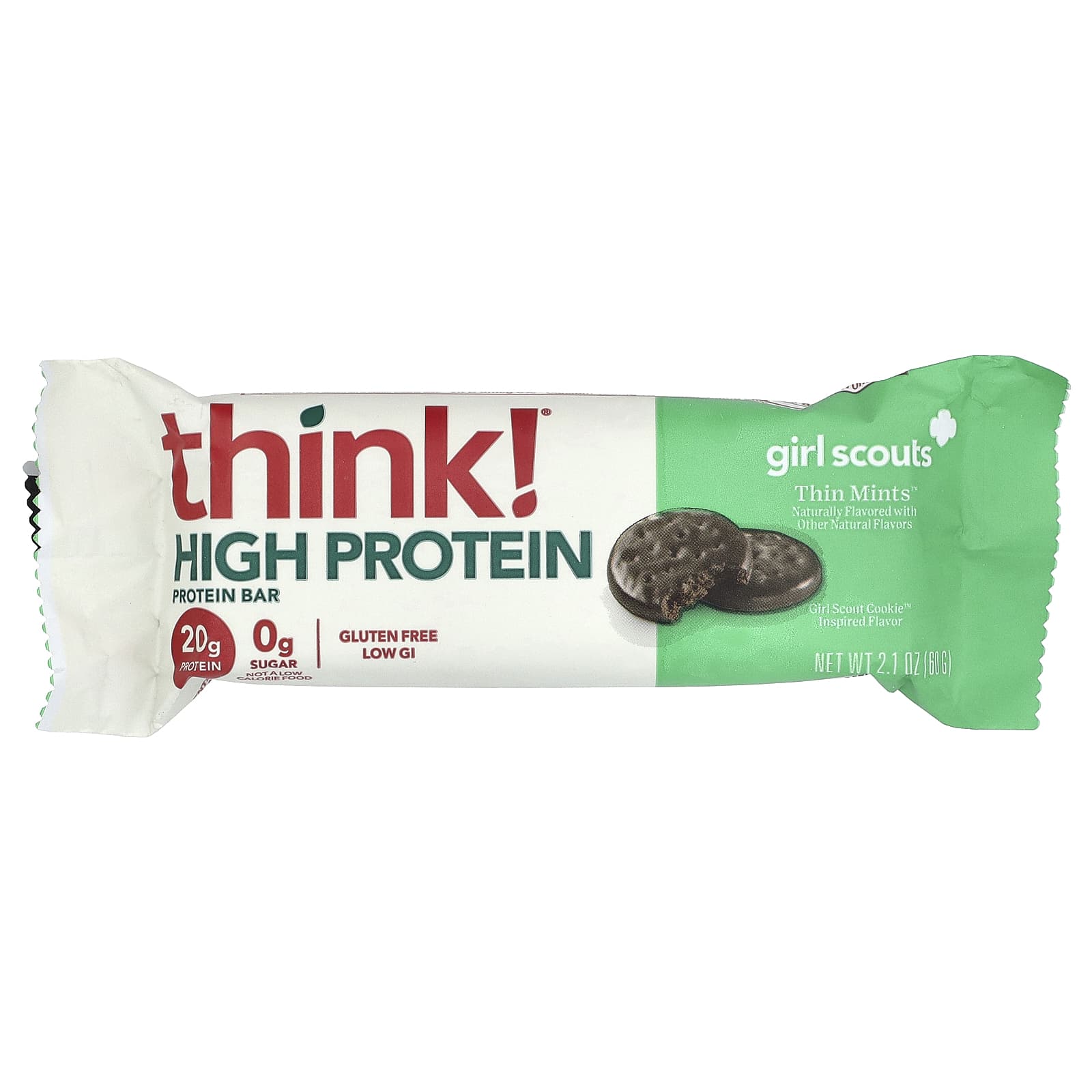 Think ! High Protein Bars – Thin Mints – 60 g — étiquette 1