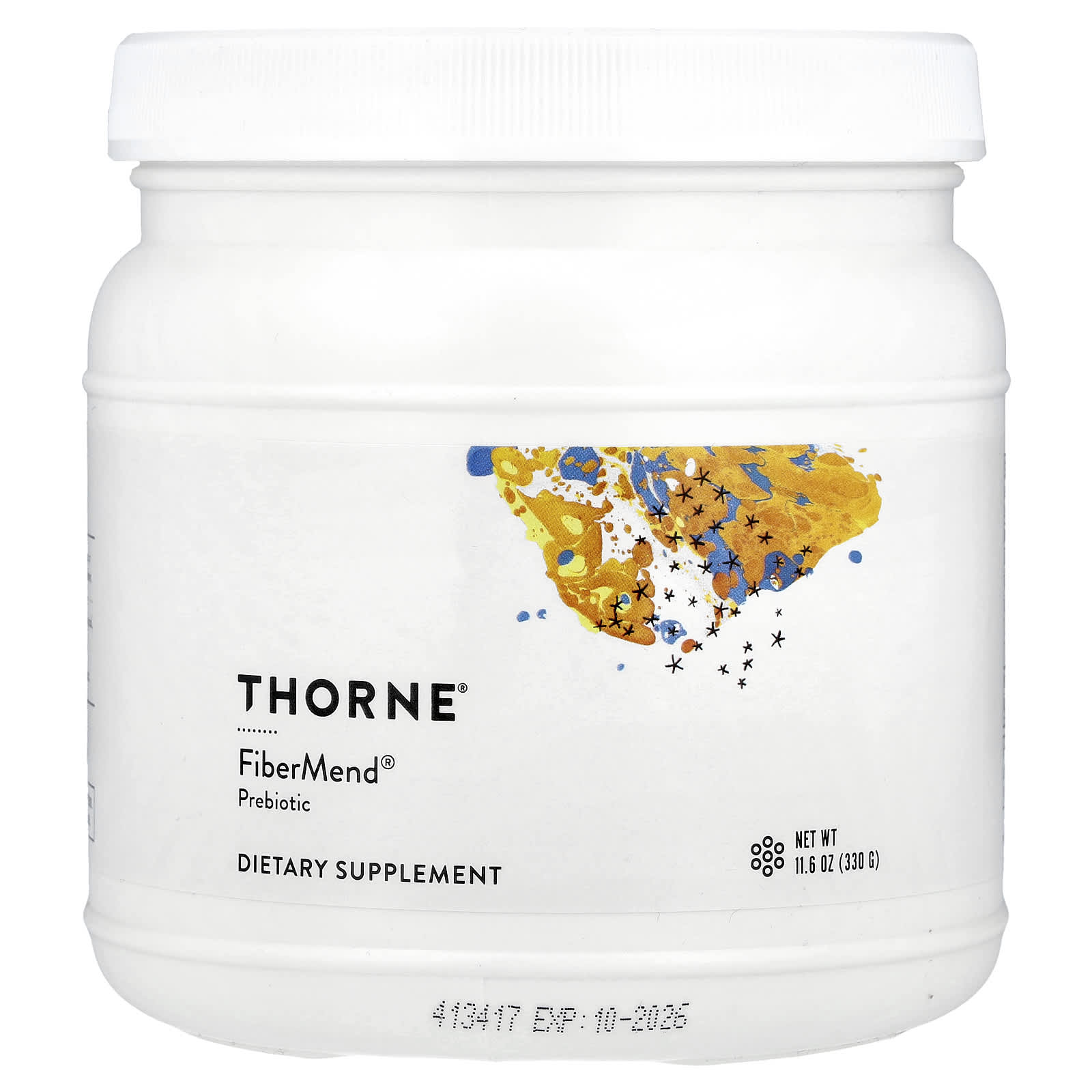 Thorne FiberMend Prebiotic – 330 g — Tunisie