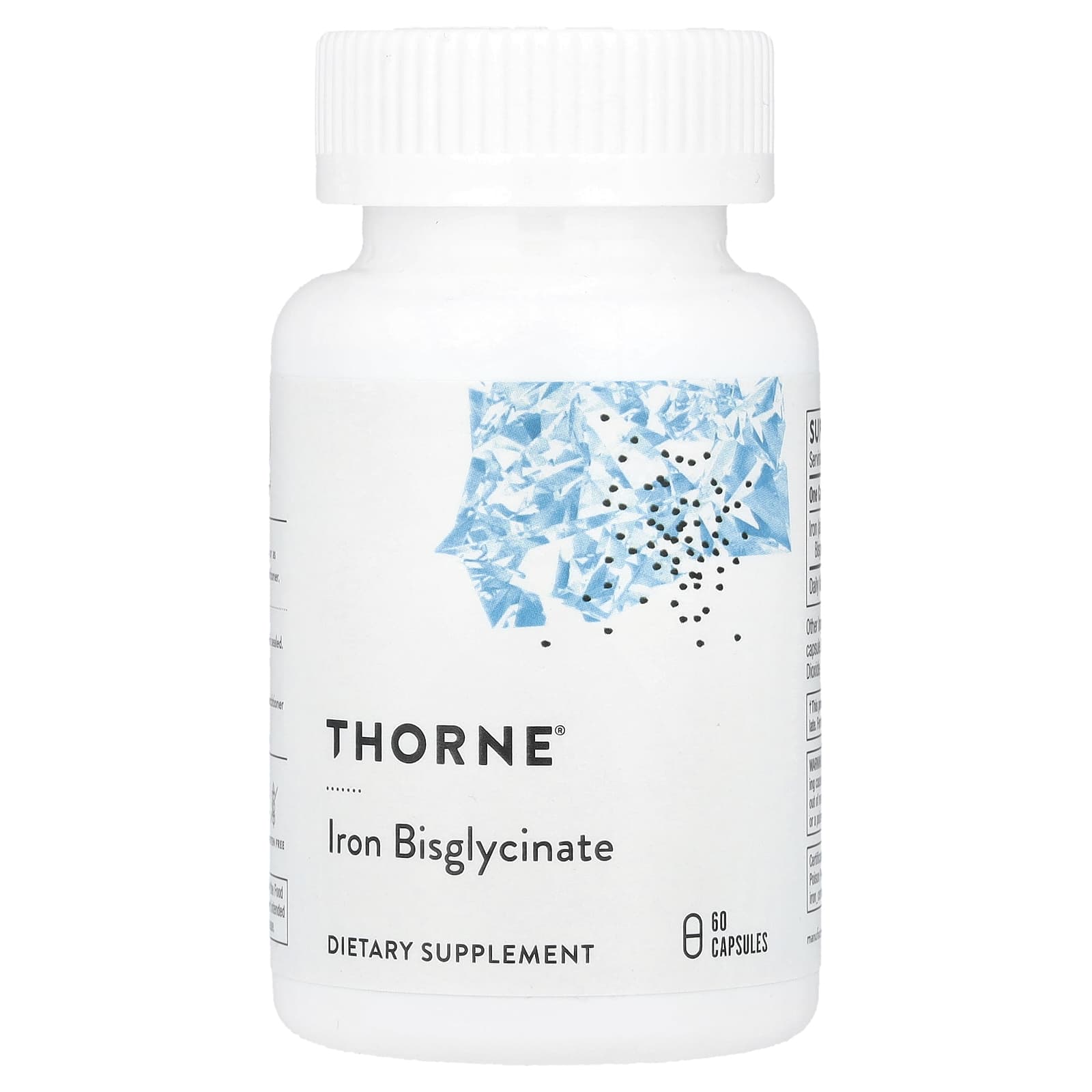 Thorne Iron Bisglycinate – 60 gélules — Tunisie