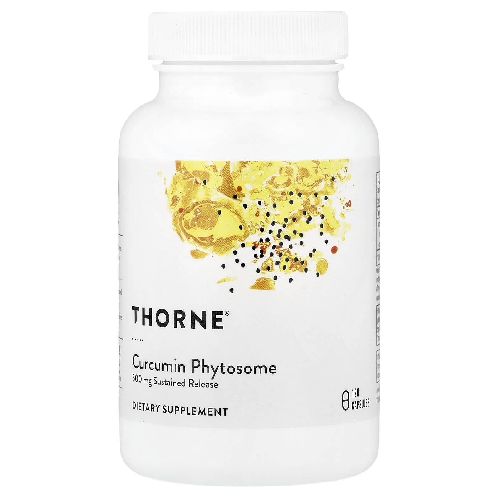 Thorne Curcumin Phytosome, Sustained Release – 120 gélules — Tunisie