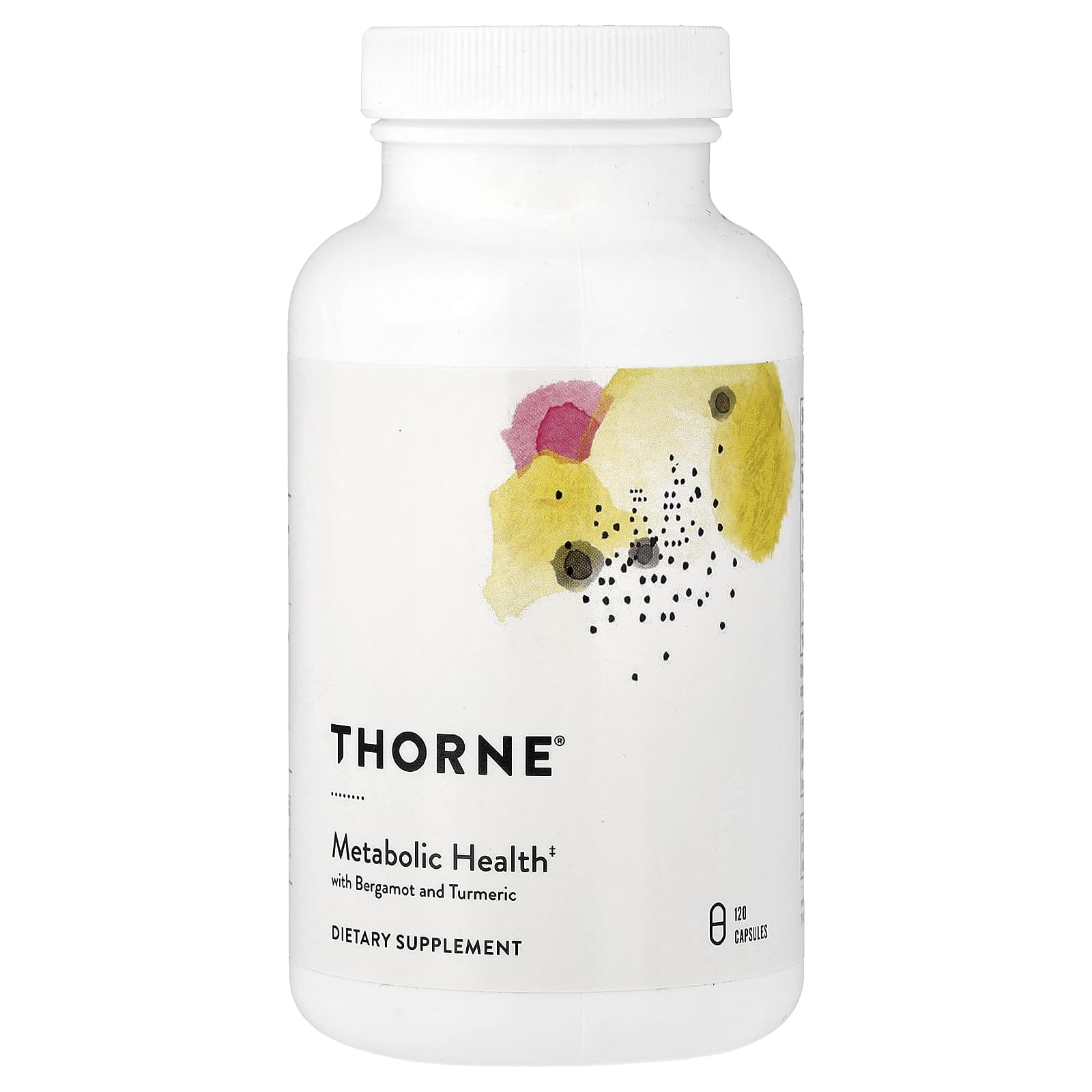 Thorne Metabolic Health with Bergamot and Turmeric – 120 gélules — Tunisie
