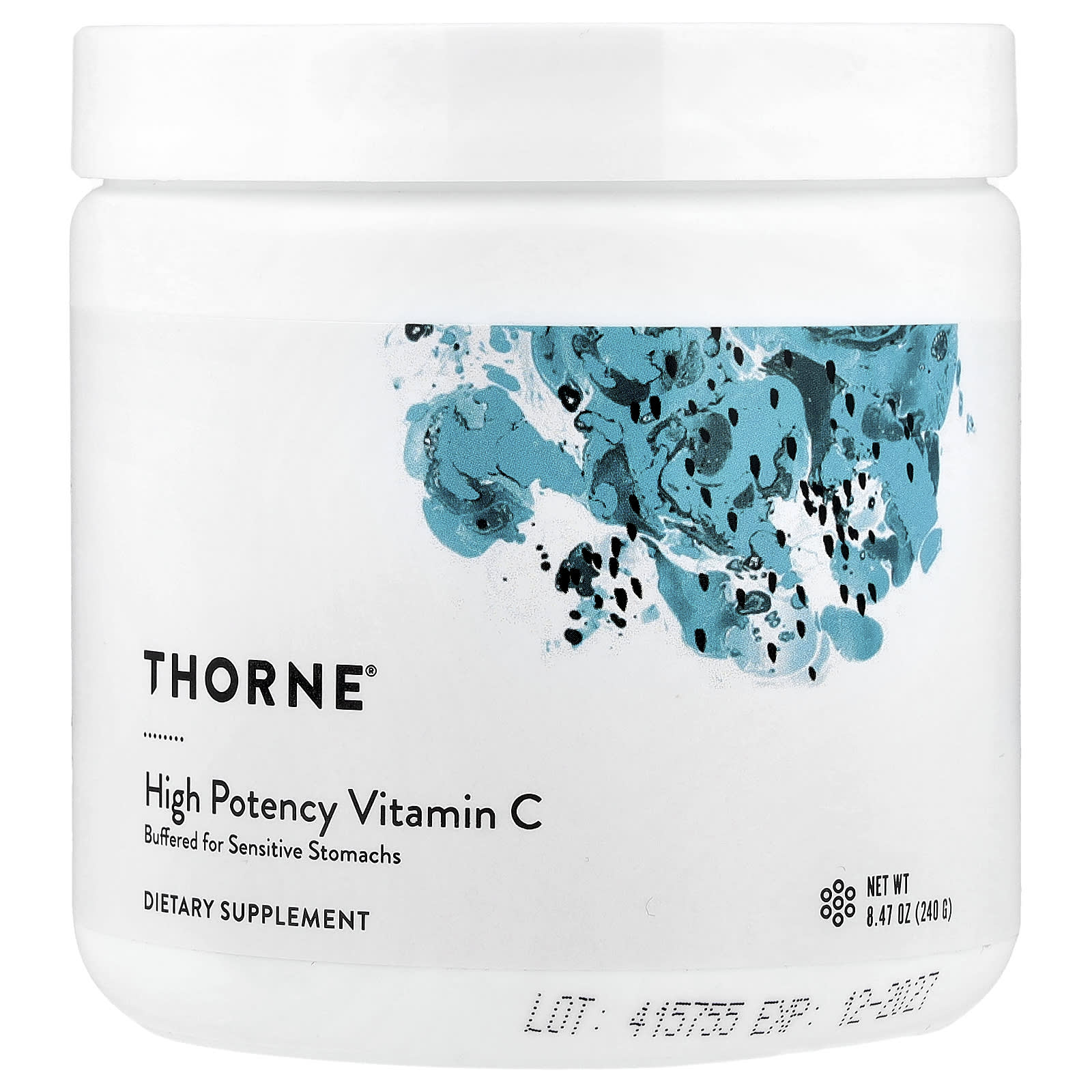 Thorne Vitamin C, High Potency – 240 g — Tunisie