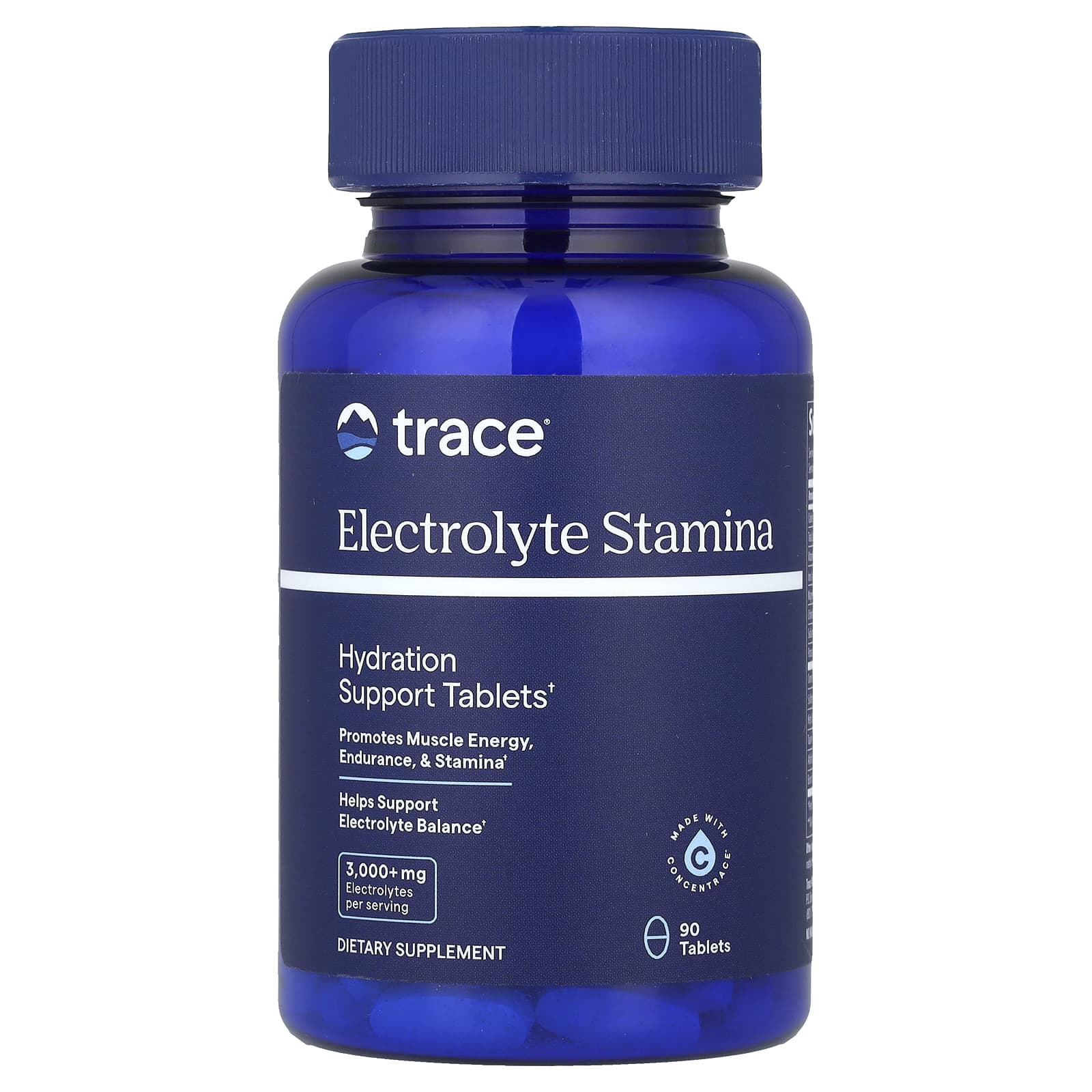 Trace Electrolyte Stamina – 90 comprimés — Tunisie