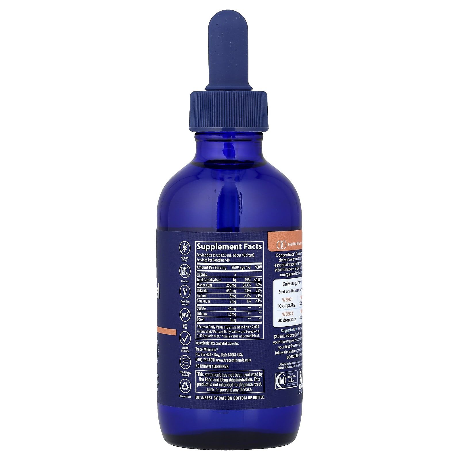Trace ConcenTrace Trace Mineral Drops – 118 ml — photo 2 sur 2