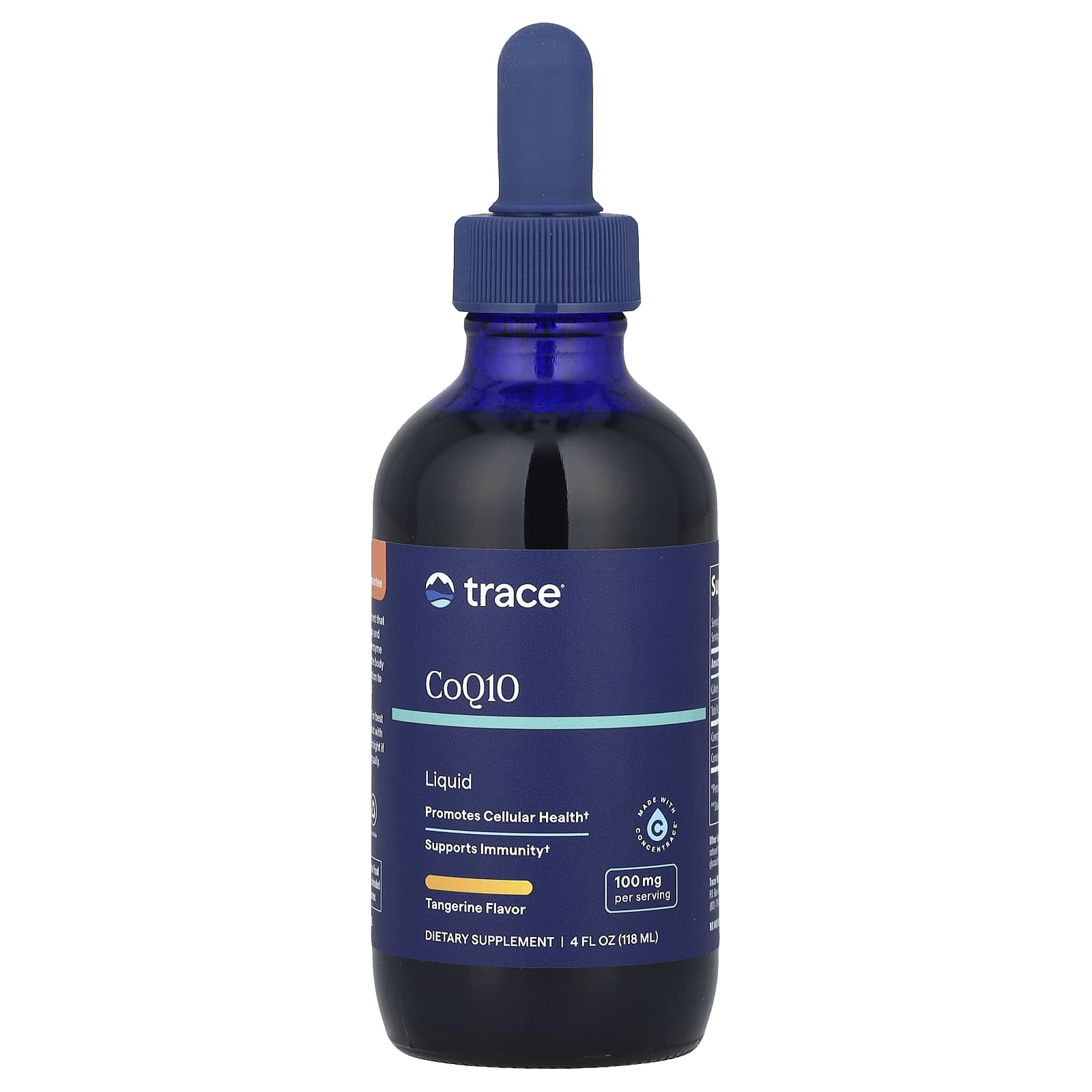 Trace Liquid CoQ10, Tangerine – 118 ml — Tunisie