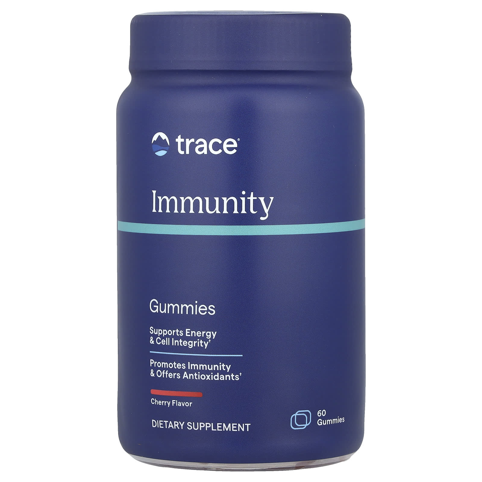 Trace Immunity Gummies – Cherry – 60 gommes — Tunisie
